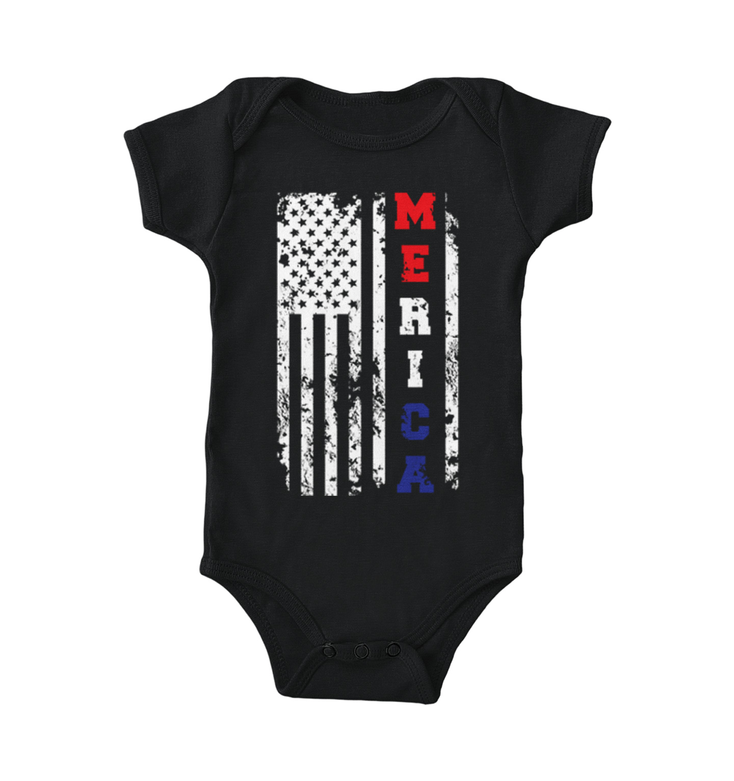 Merica USA Flag – United States 4th Of July America Bodysuit
