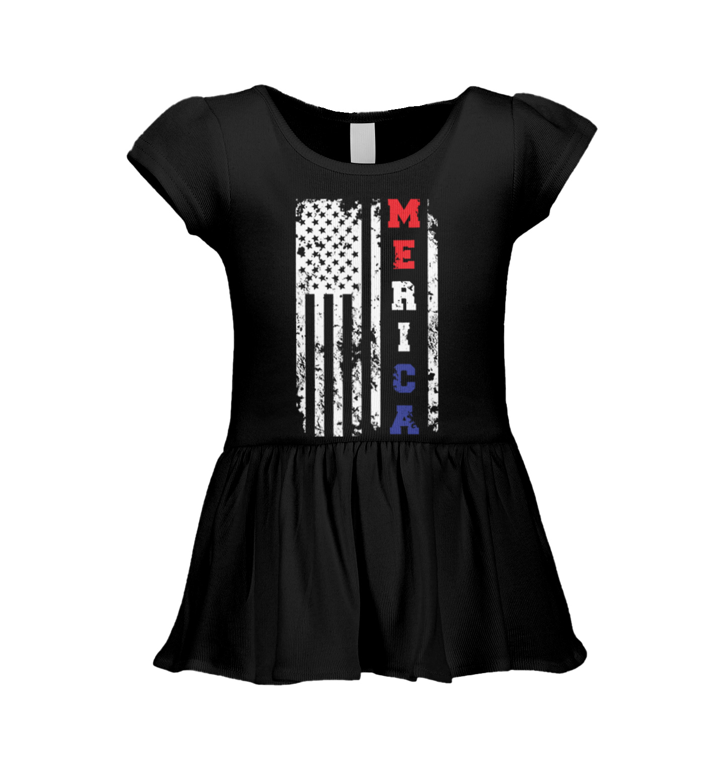 Merica USA Flag – United States 4th Of July America Infant/Toddler Dress