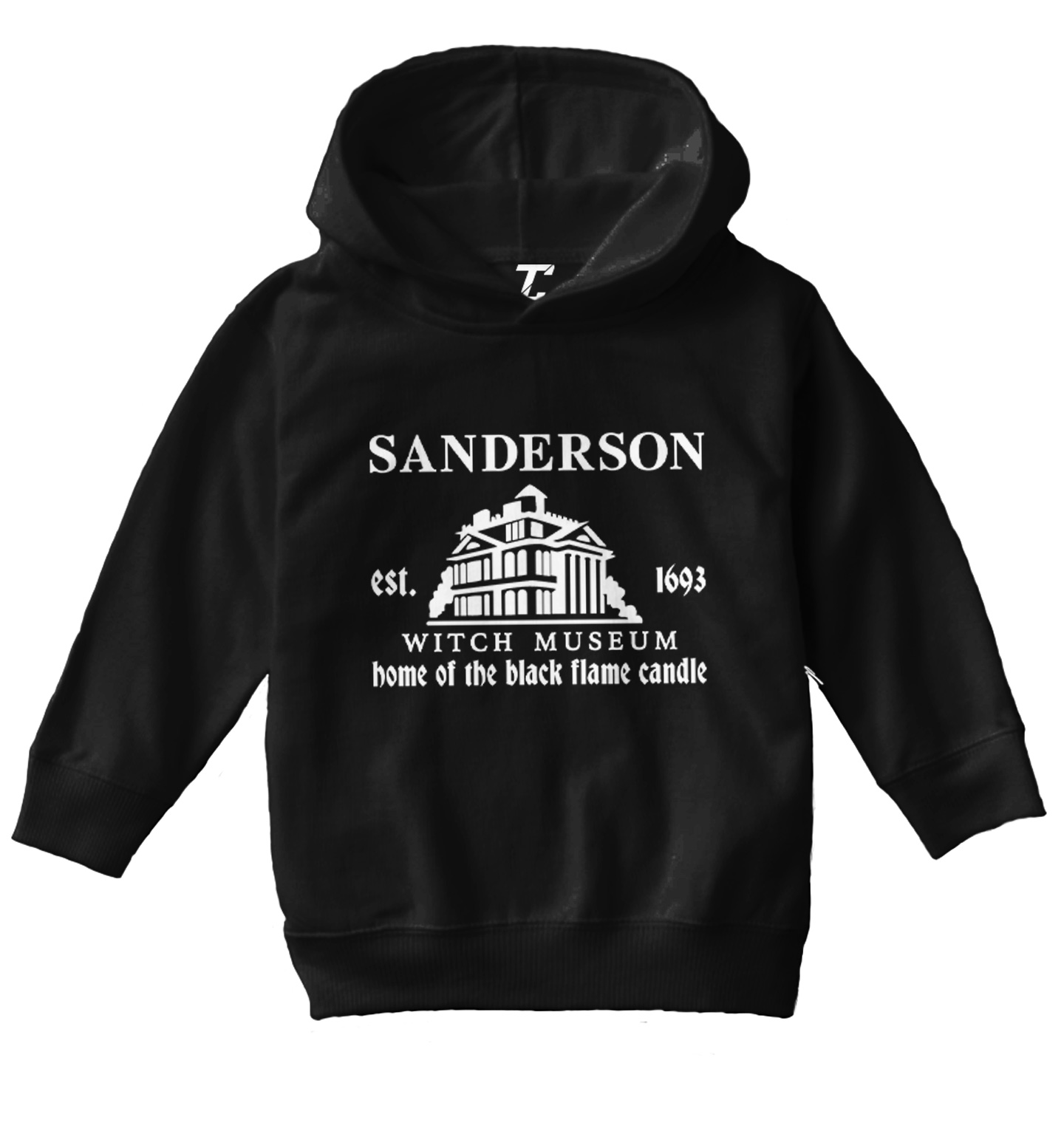Sanderson Witch Museum - EST. 1693 Halloween Horror Toddler/Youth Hoodie - Picture 2 of 12