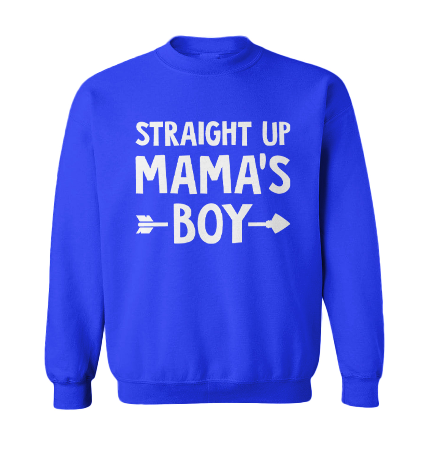 Straight Up Mama's Boy - Arrow Love Son Mother's Day Toddler Crewneck Sweater - Picture 8 of 8