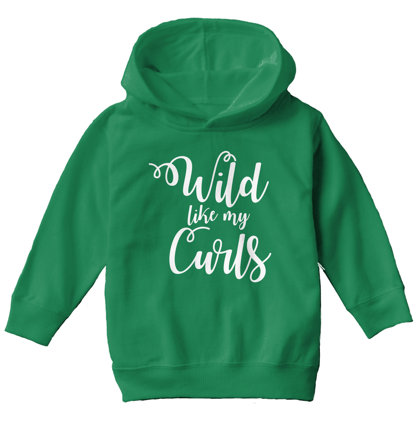 Wild Like My Curls - Curly Hair Daughter Adorable Cute Toddler/Youth Hoodie - Picture 5 of 12