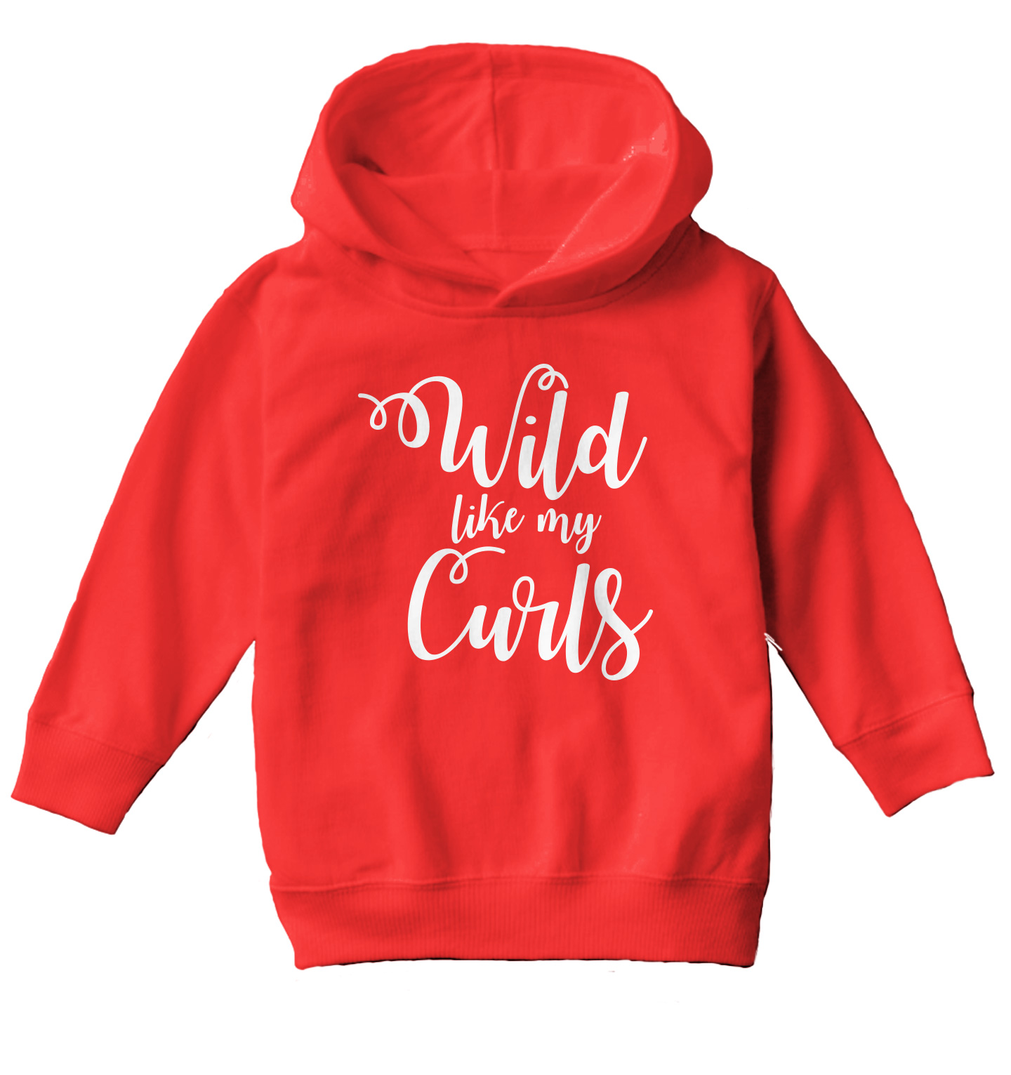 Wild Like My Curls - Curly Hair Daughter Adorable Cute Toddler/Youth Hoodie - Picture 10 of 12