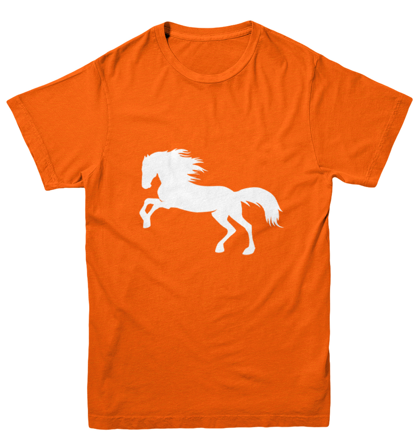 Horse Silhouette - Pony Horsey Farm Animal Thoroughbred Youth T-Shirt - Picture 8 of 20
