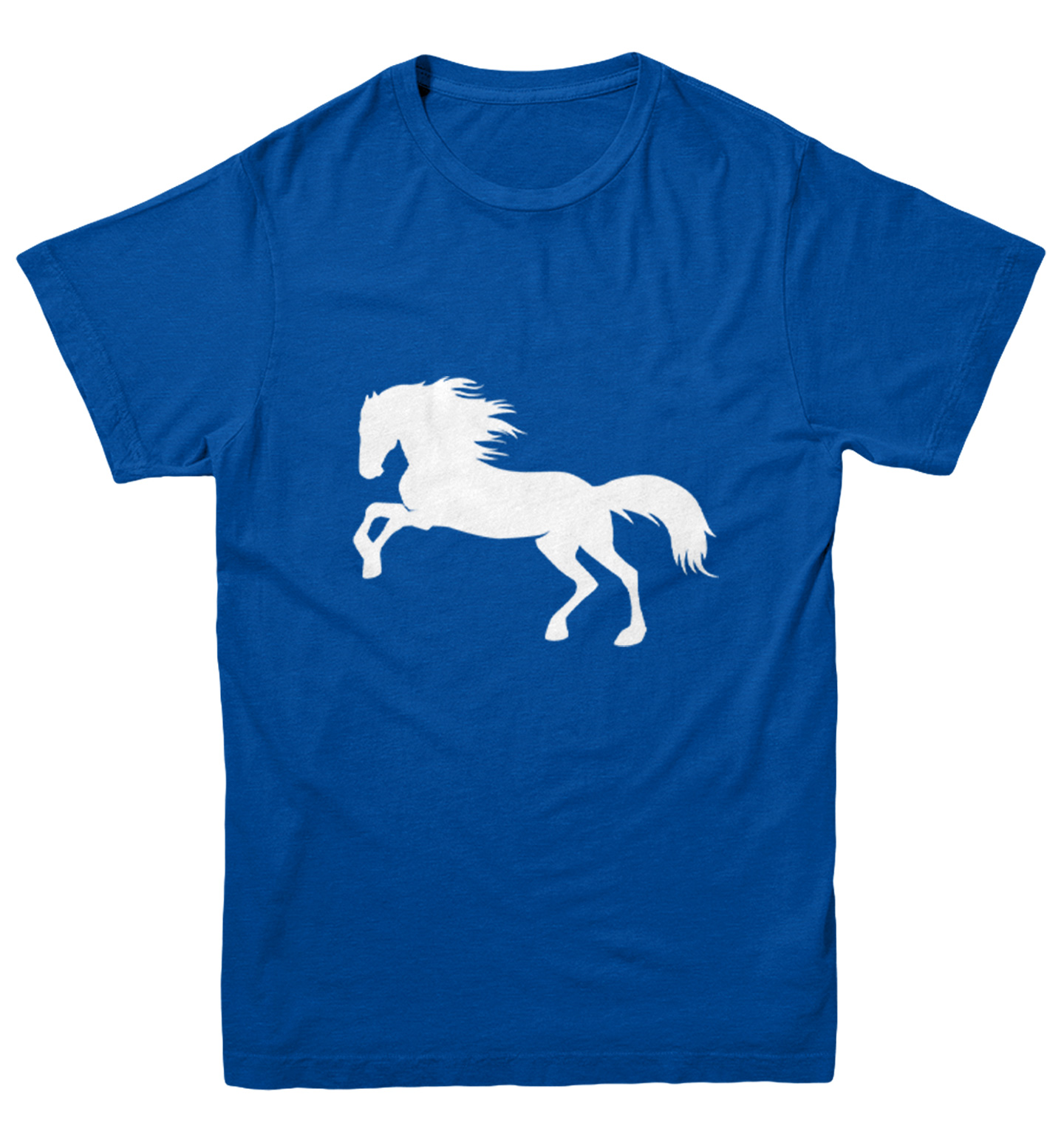 Horse Silhouette - Pony Horsey Farm Animal Thoroughbred Youth T-Shirt - Picture 12 of 20