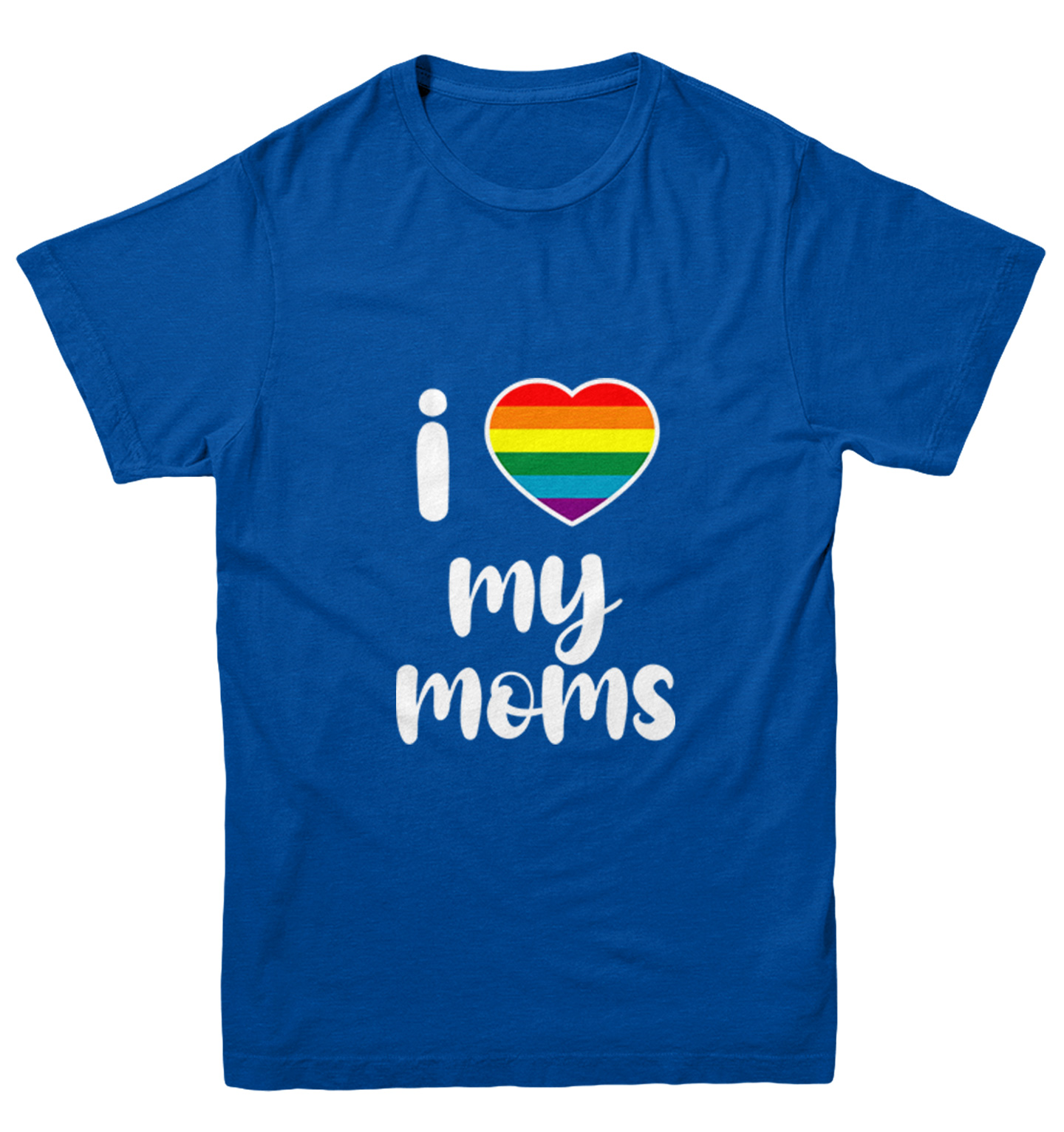 I Heart My Moms - Mother's Day Mommy Pride Love LGBTQ Youth T-Shirt - Picture 12 of 20