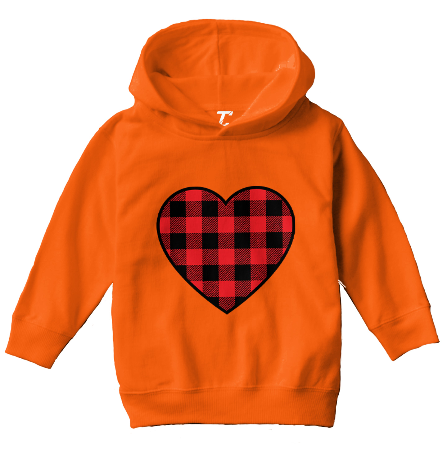 Love - Rainbow Heart LGBTQ Gay Lesbian Proud Pride Toddler/Youth Hoodie - Picture 8 of 12