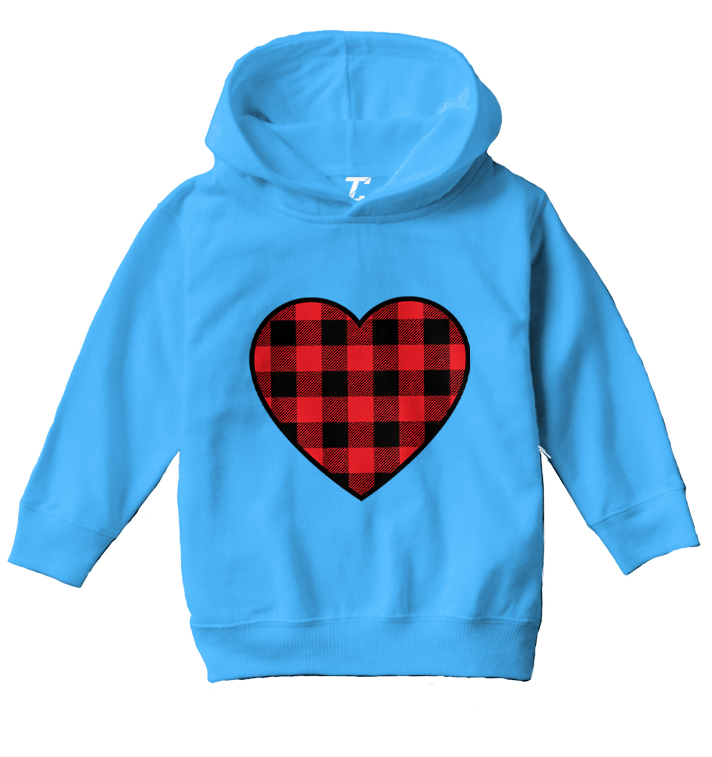 Love - Rainbow Heart LGBTQ Gay Lesbian Proud Pride Toddler/Youth Hoodie - Picture 12 of 12