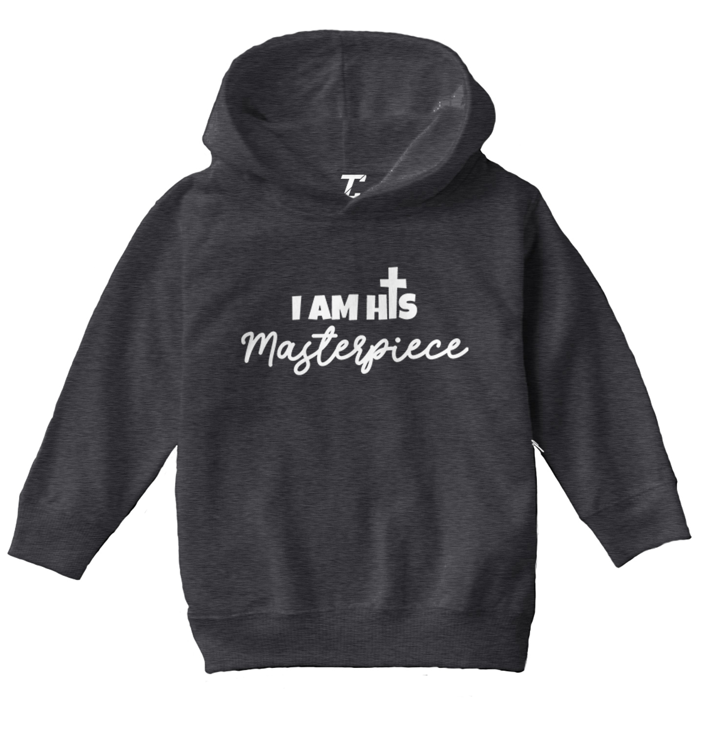 I Am His Masterpiece - God's Gift Jesus Cross Religious Toddler/Youth Hoodie - Picture 3 of 12