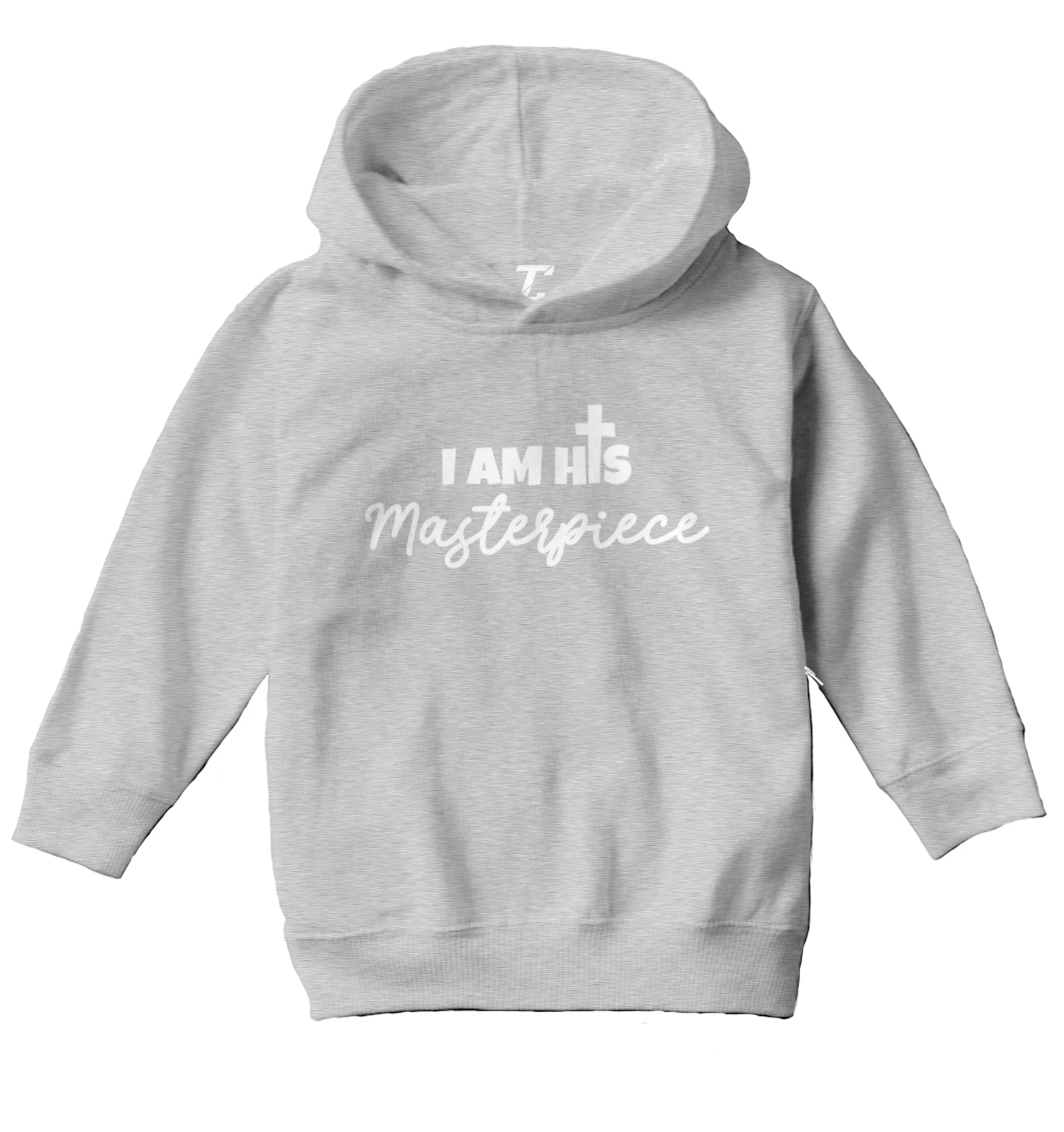 I Am His Masterpiece - God's Gift Jesus Cross Religious Toddler/Youth Hoodie - Picture 6 of 12