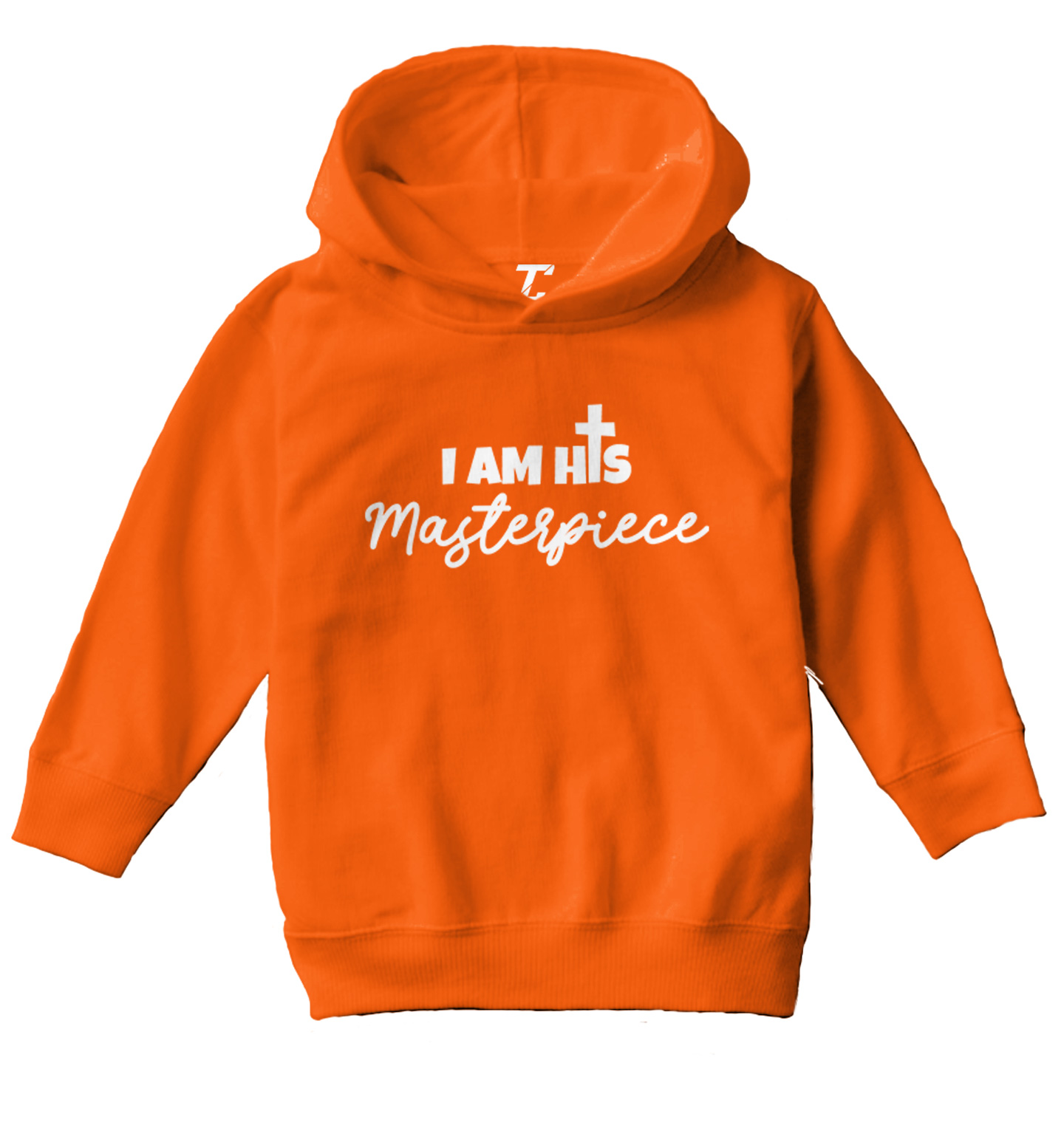 I Am His Masterpiece - God's Gift Jesus Cross Religious Toddler/Youth Hoodie - Picture 8 of 12
