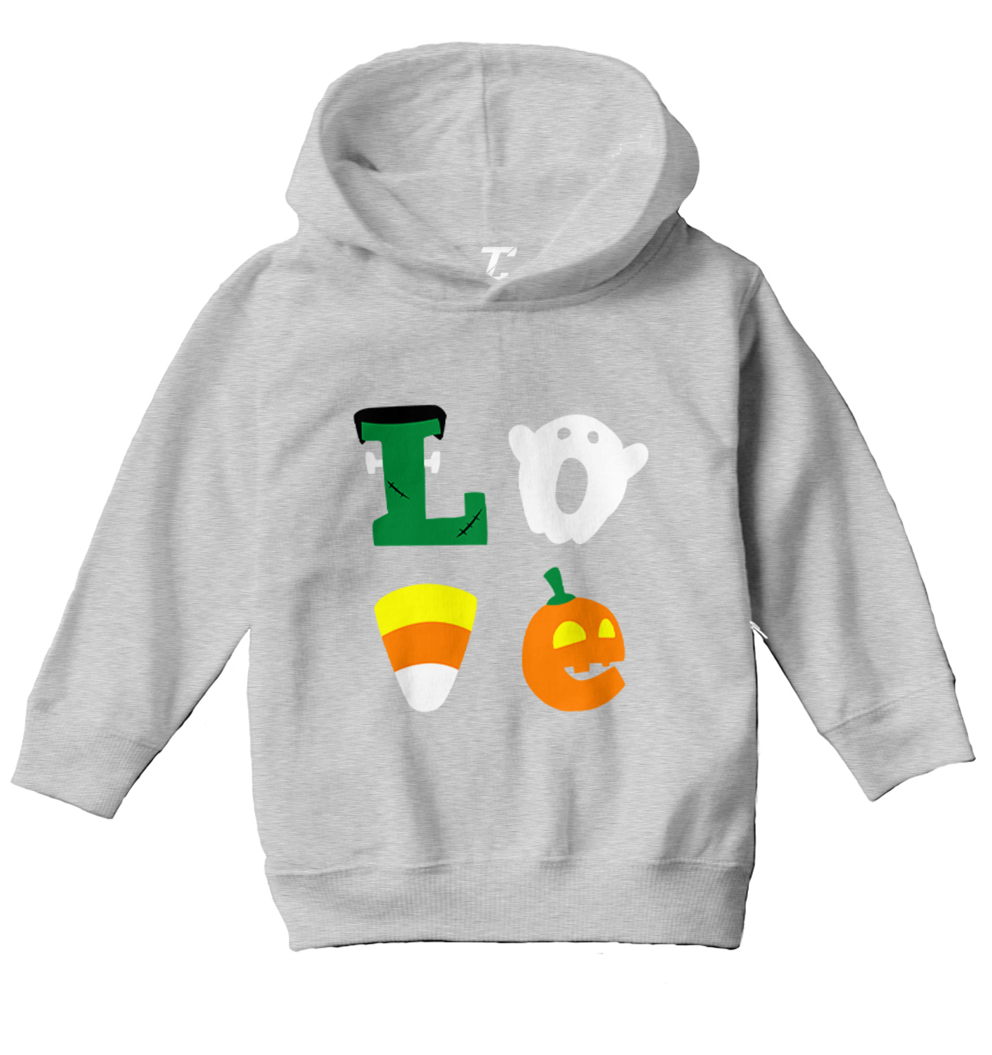 Love Halloween Icons - Trick Or Treat Monsters Ghost Toddler/Youth Hoodie - Picture 6 of 12