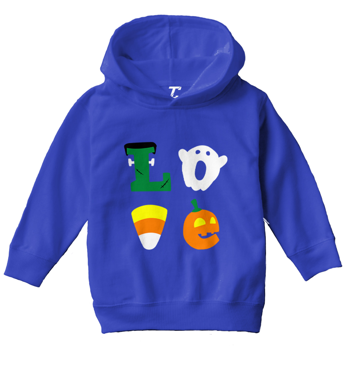Love Halloween Icons - Trick Or Treat Monsters Ghost Toddler/Youth Hoodie - Picture 11 of 12