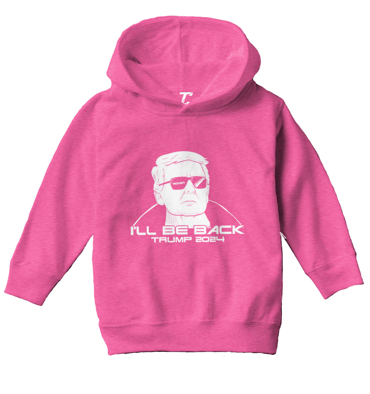 Trumpinator I'll Be Back - Movie Buff Parody President Toddler/Youth Hoodie - Picture 4 of 12