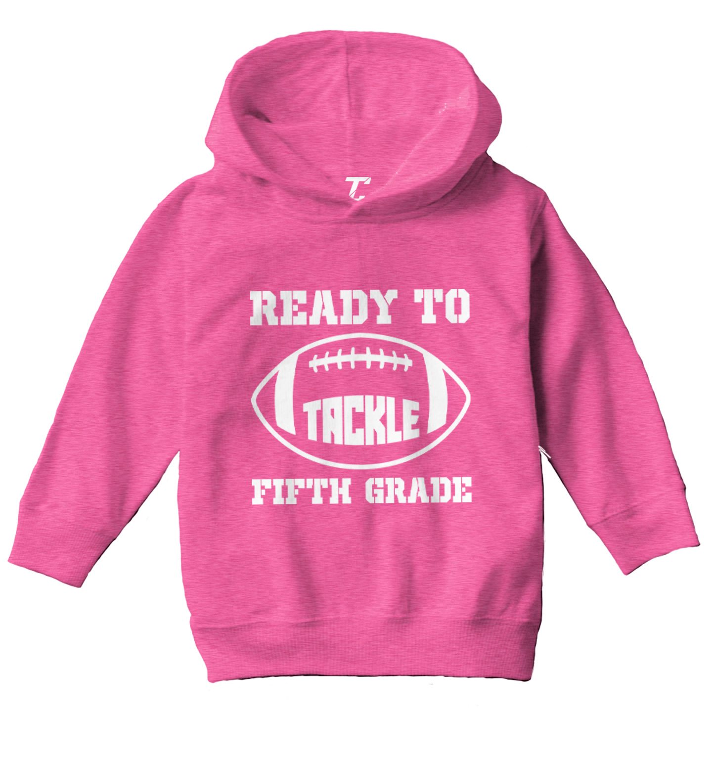 Ready To Tackle Fifth Grade - Football Sports School Toddler/Youth Hoodie - Picture 4 of 12