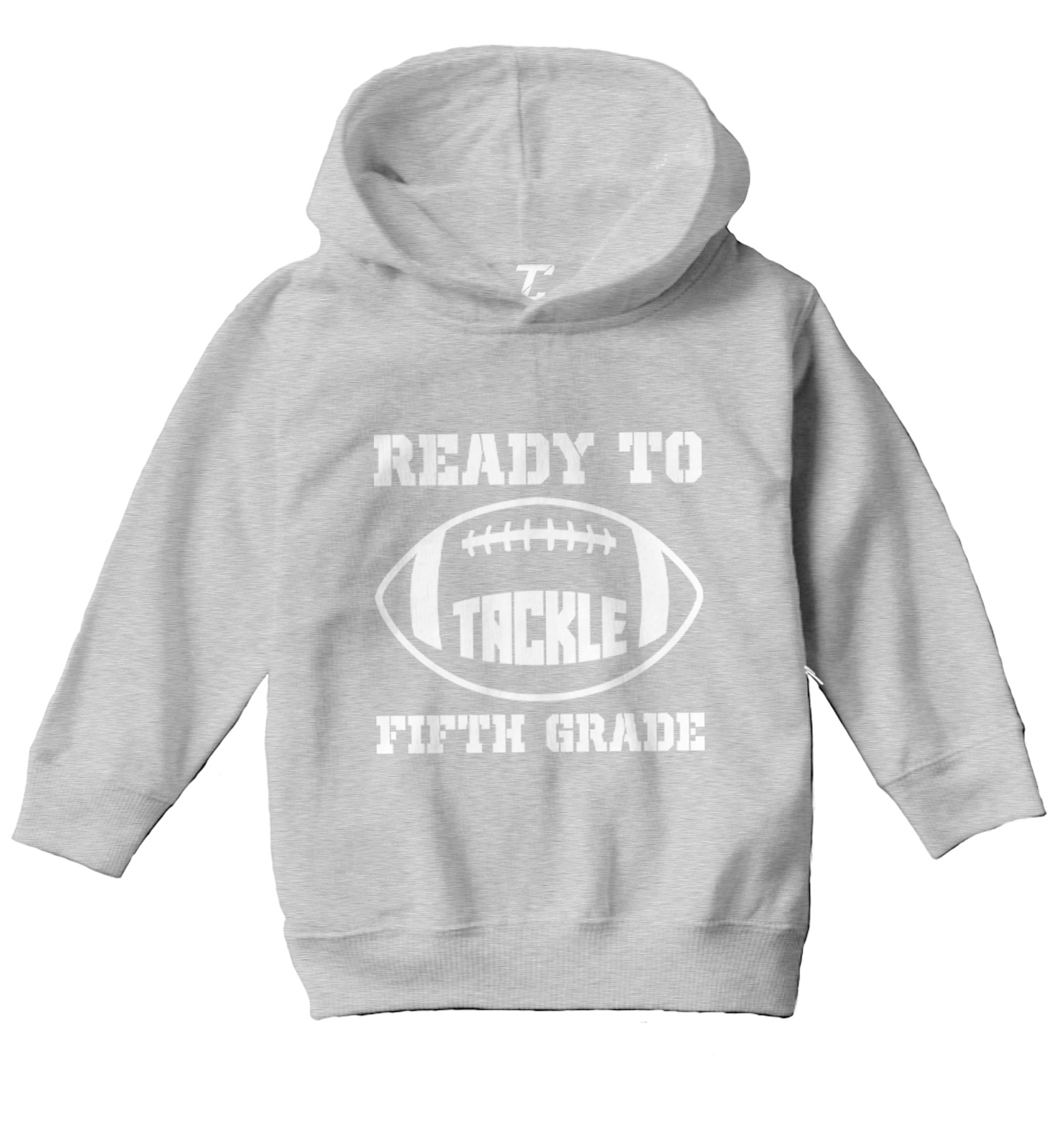 Ready To Tackle Fifth Grade - Football Sports School Toddler/Youth Hoodie - Picture 6 of 12