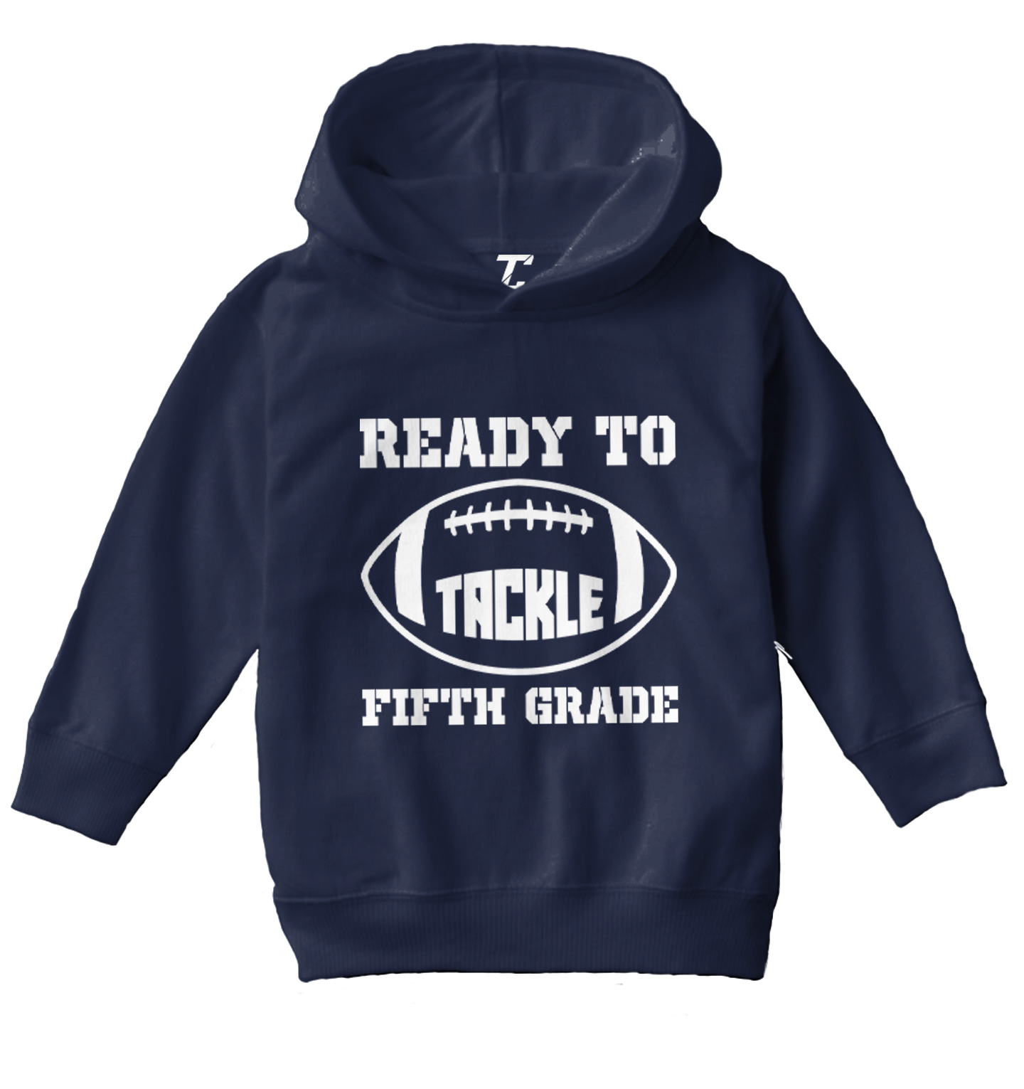 Ready To Tackle Fifth Grade - Football Sports School Toddler/Youth Hoodie - Picture 7 of 12