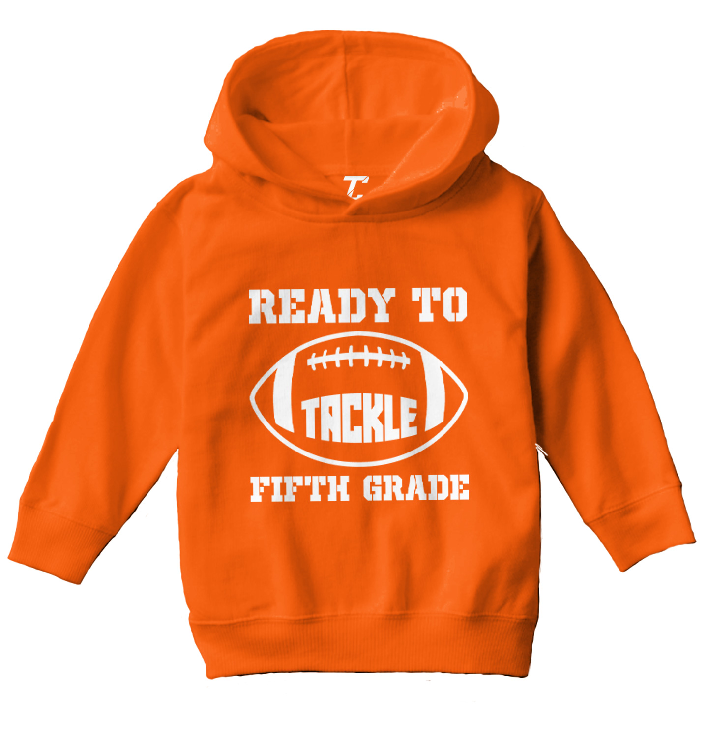 Ready To Tackle Fifth Grade - Football Sports School Toddler/Youth Hoodie - Picture 8 of 12