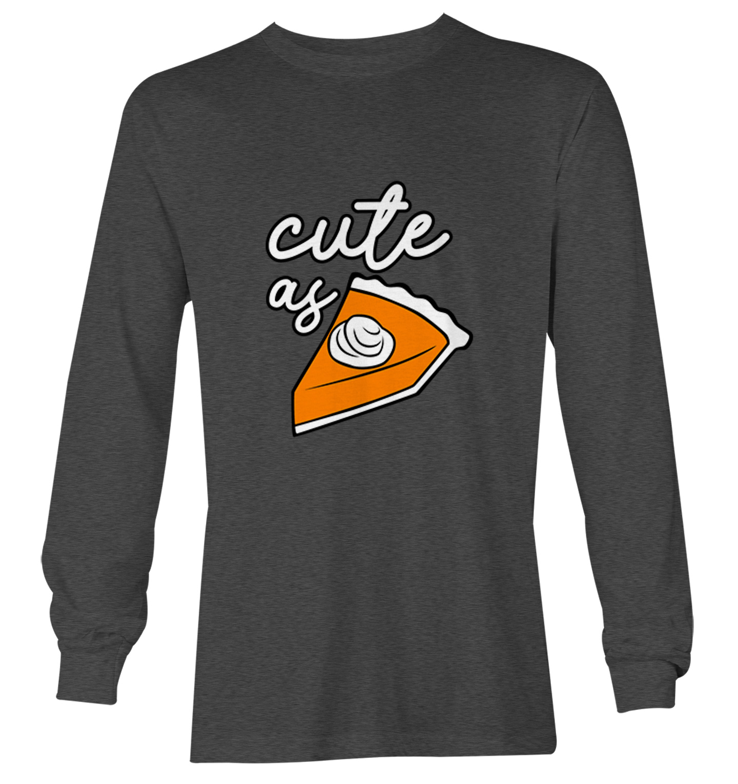 Cute As Pie - Pumpkin Adorable Cutie Thanksgiving Youth T-Shirt - Picture 14 of 20