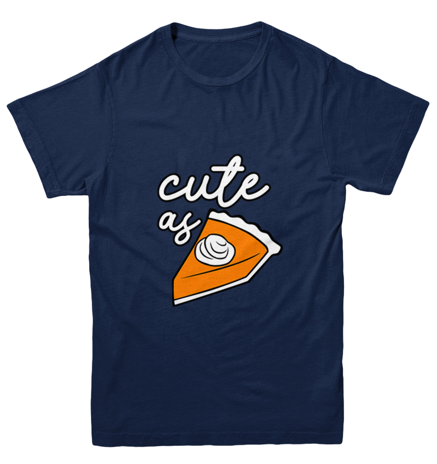 Cute As Pie - Pumpkin Adorable Cutie Thanksgiving Youth T-Shirt - Picture 7 of 20