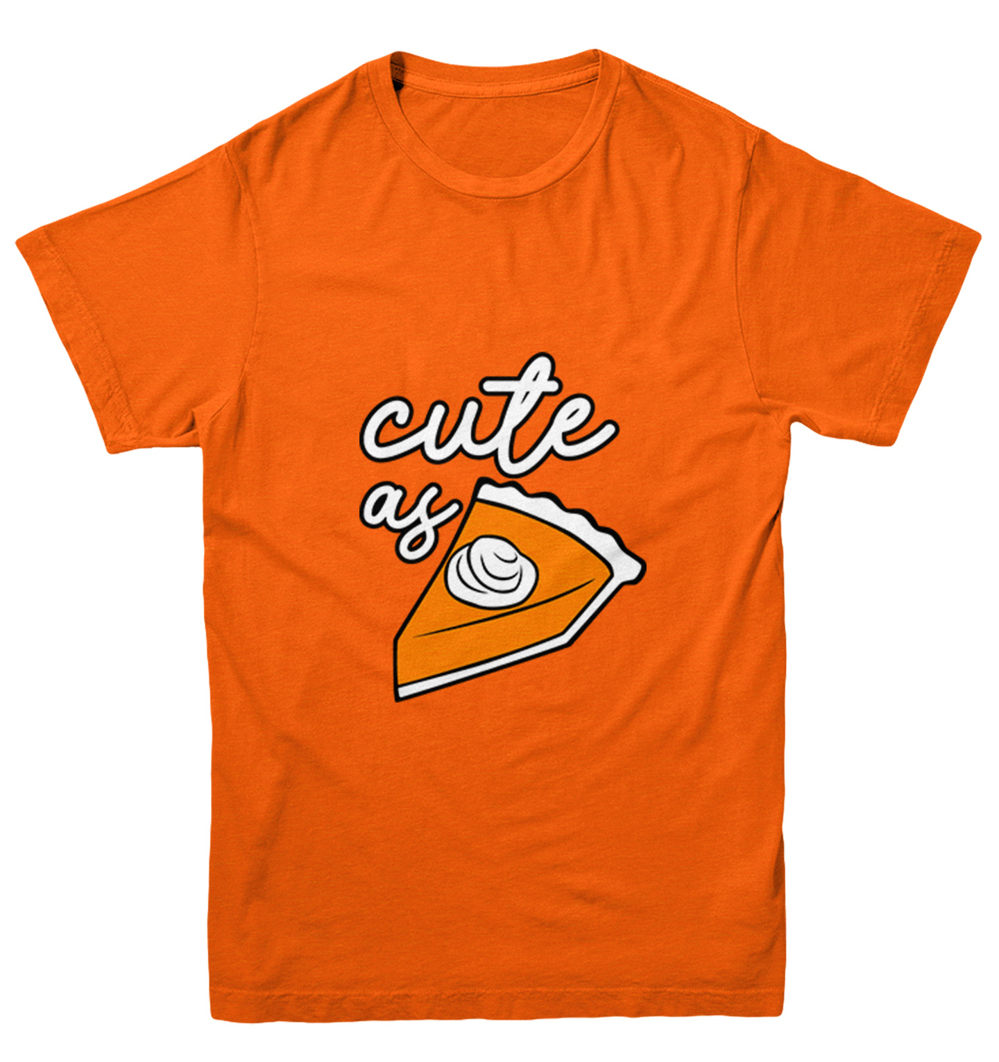 Cute As Pie - Pumpkin Adorable Cutie Thanksgiving Youth T-Shirt - Picture 8 of 20