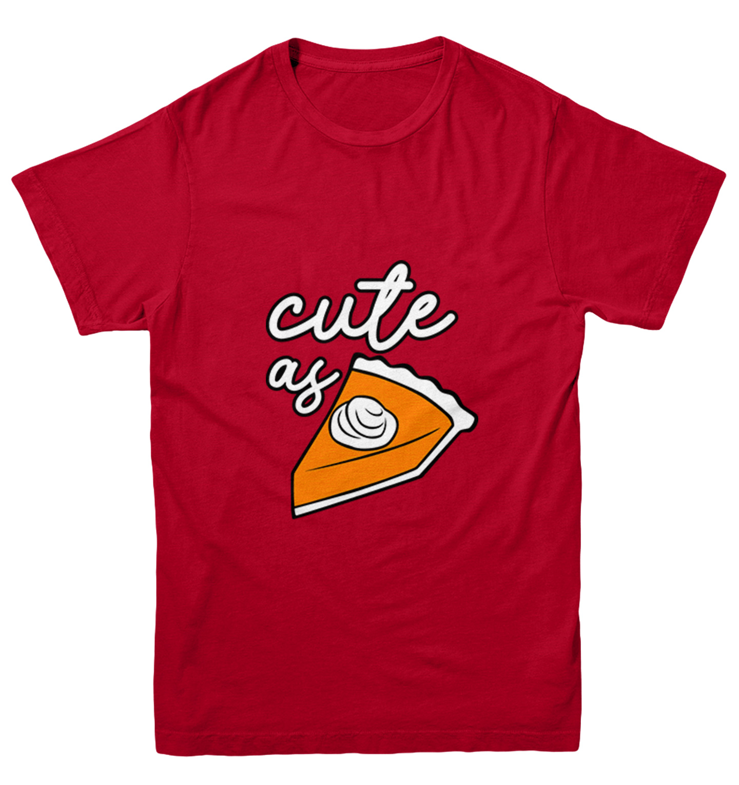 Cute As Pie - Pumpkin Adorable Cutie Thanksgiving Youth T-Shirt - Picture 11 of 20