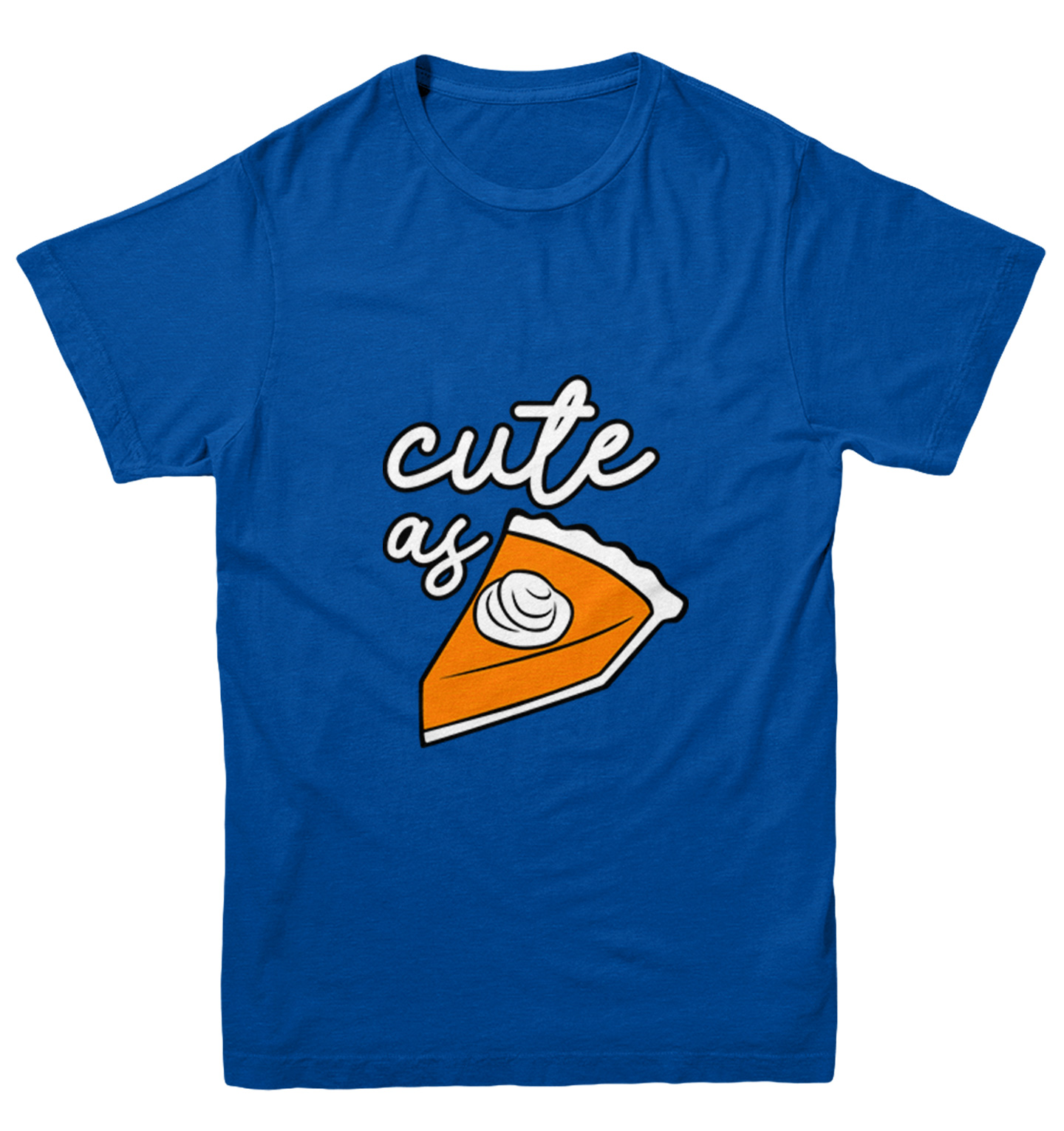 Cute As Pie - Pumpkin Adorable Cutie Thanksgiving Youth T-Shirt - Picture 12 of 20