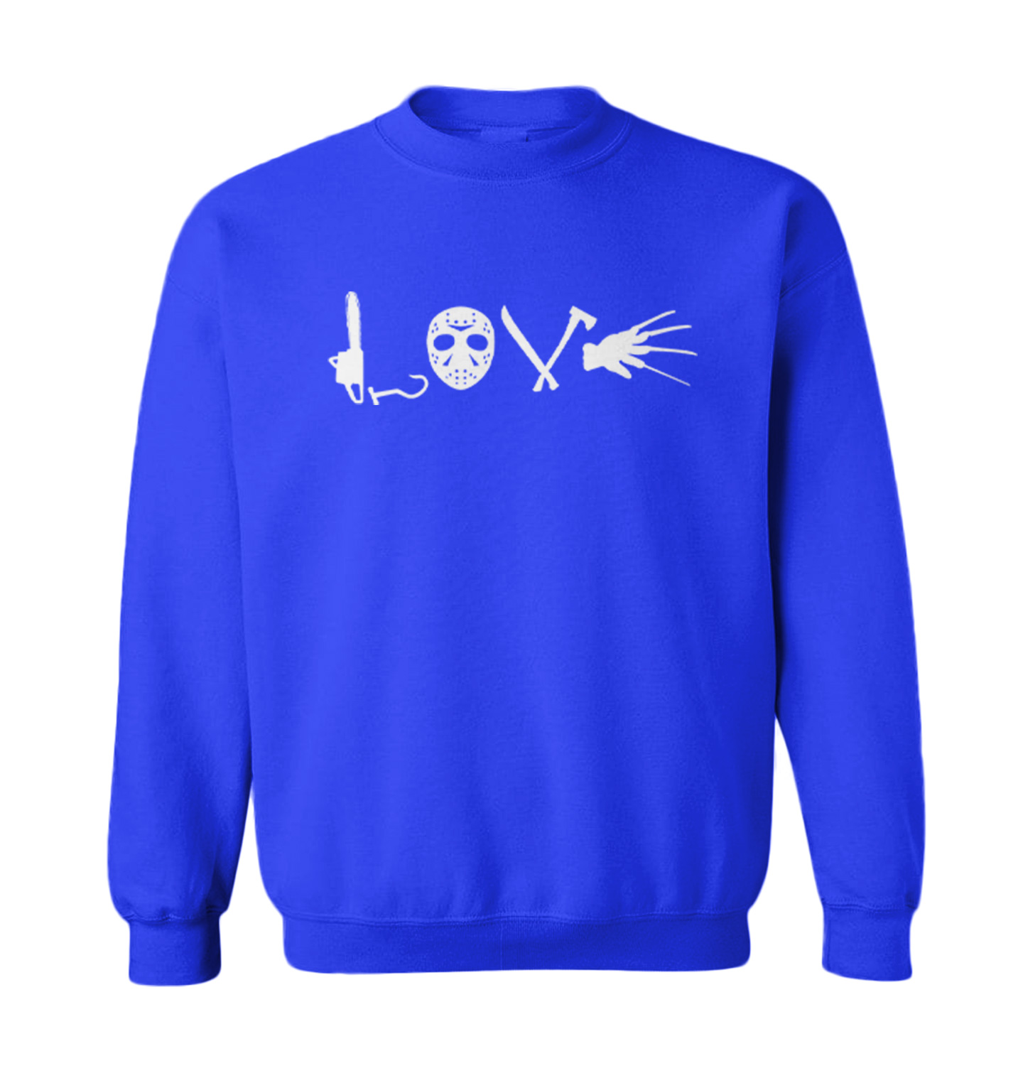 Love Horror Movie Icons - Halloween Slasher Toddler Crewneck Sweater - Picture 8 of 8