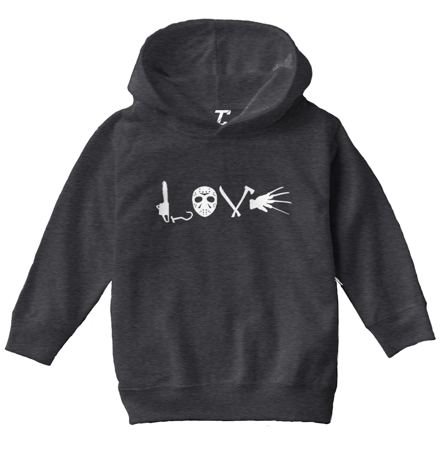 Love Horror Movie Icons - Halloween Slasher Toddler/Youth Hoodie - Picture 3 of 12
