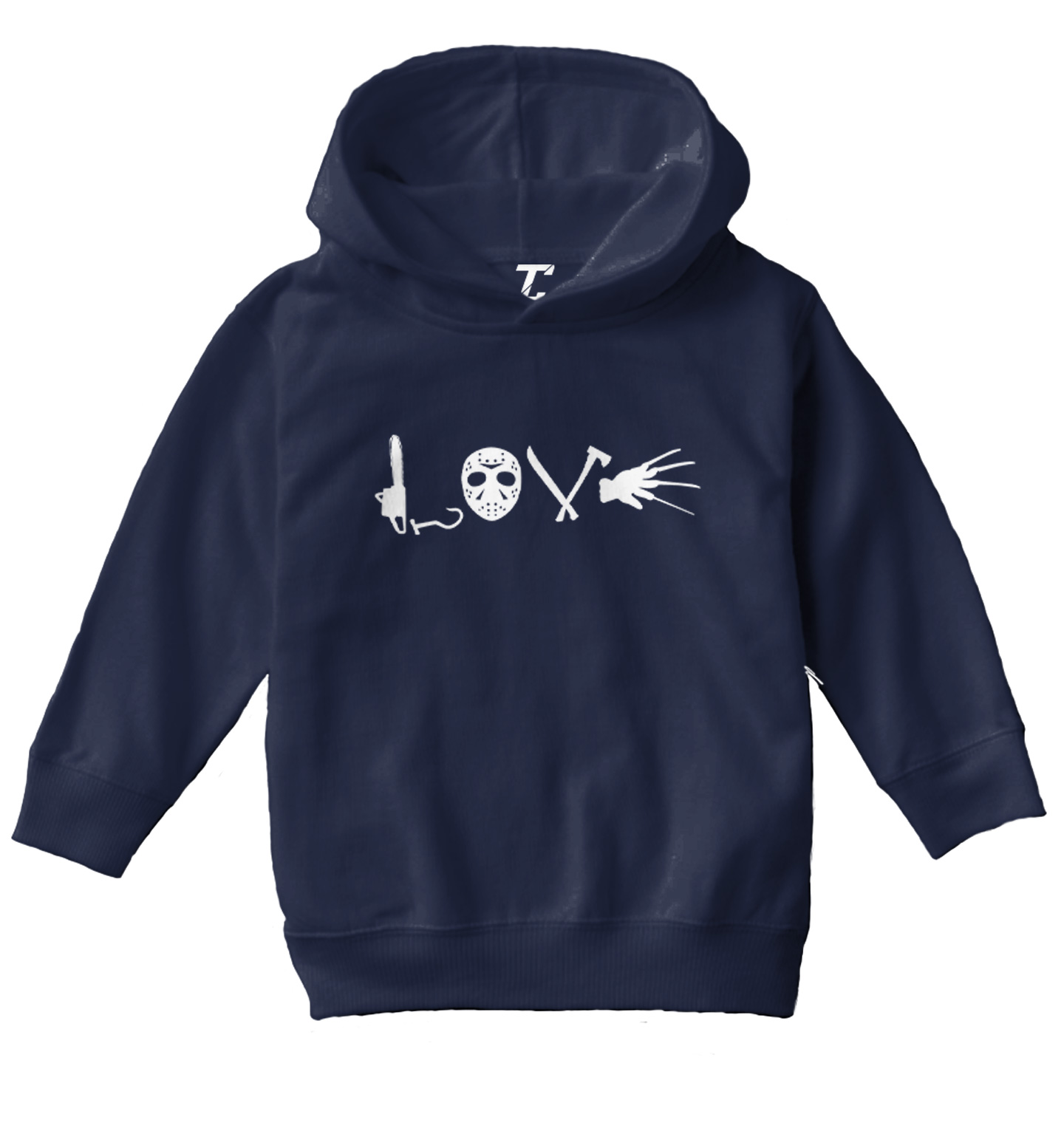 Love Horror Movie Icons - Halloween Slasher Toddler/Youth Hoodie - Picture 7 of 12