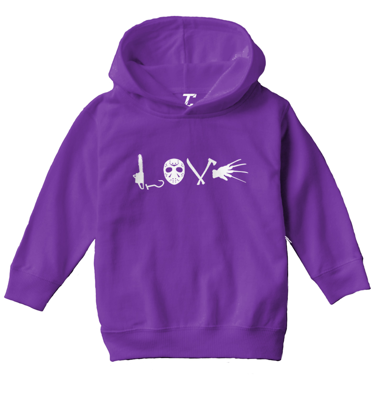 Love Horror Movie Icons - Halloween Slasher Toddler/Youth Hoodie - Picture 9 of 12