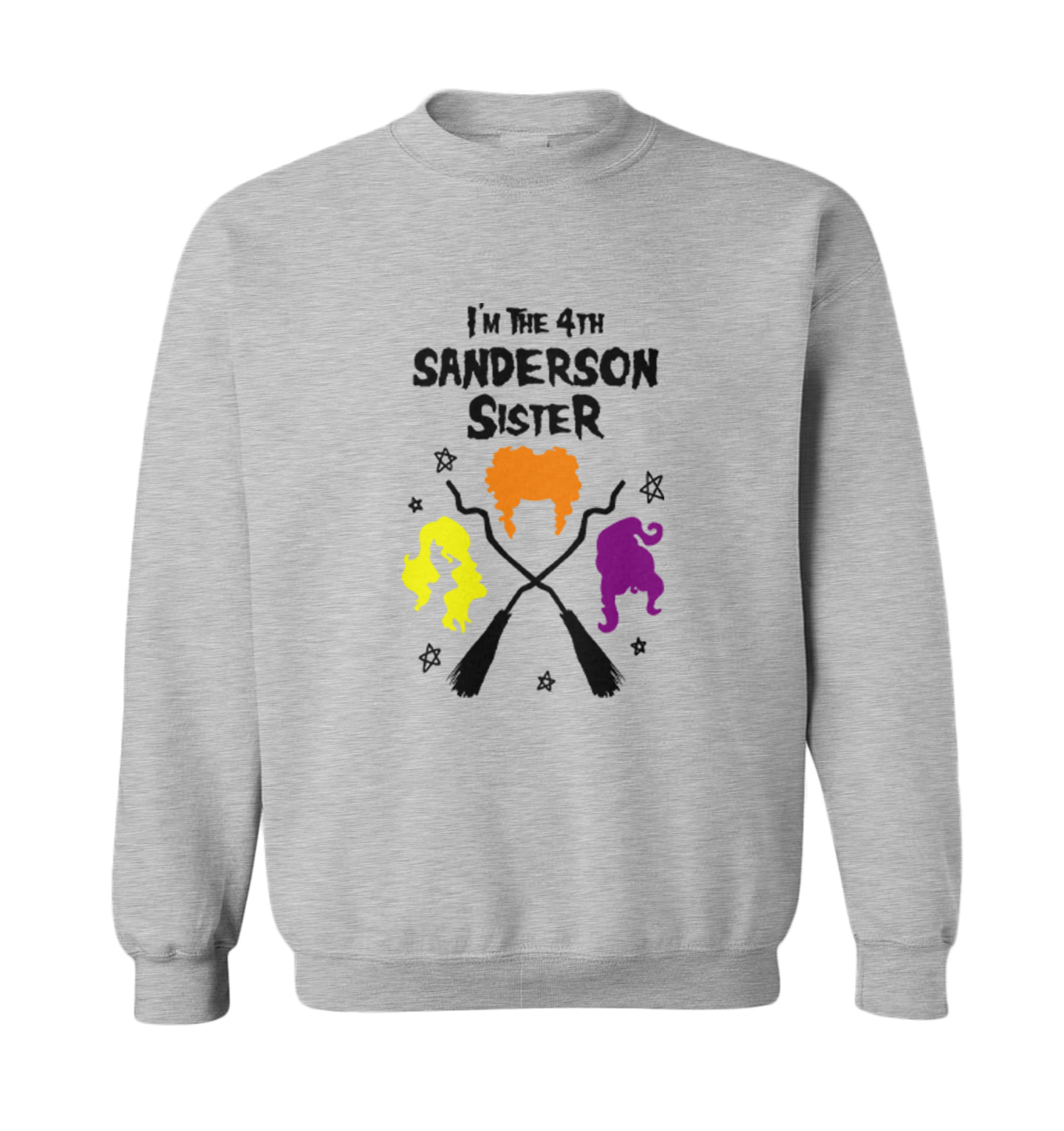 I'm The Fourth Sanderson Sister - Movie Halloween Witch Toddler Crewneck Sweater - Picture 2 of 5