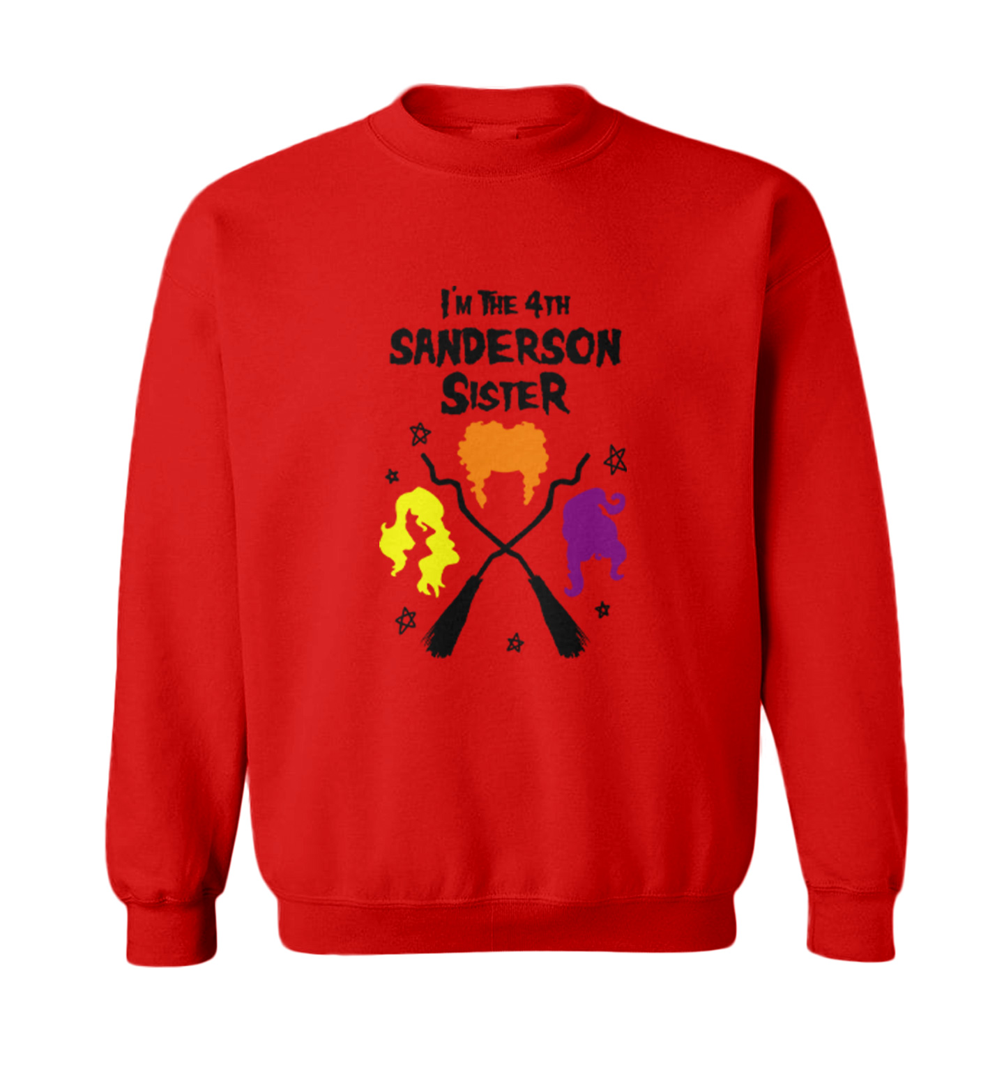 I'm The Fourth Sanderson Sister - Movie Halloween Witch Toddler Crewneck Sweater - Picture 4 of 5