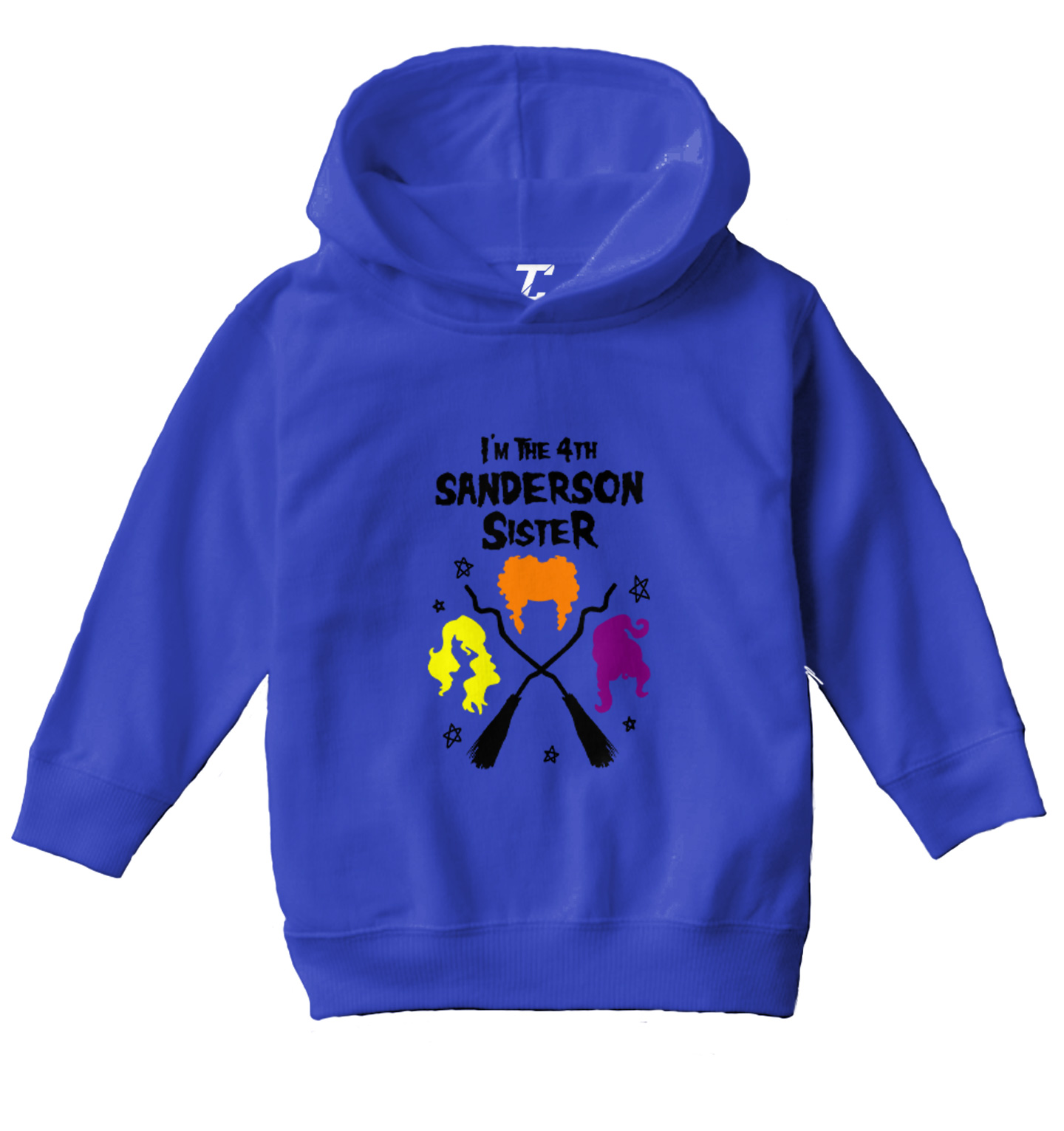 I'm The Fourth Sanderson Sister - Movie Halloween Witch Toddler/Youth Hoodie - Picture 9 of 10