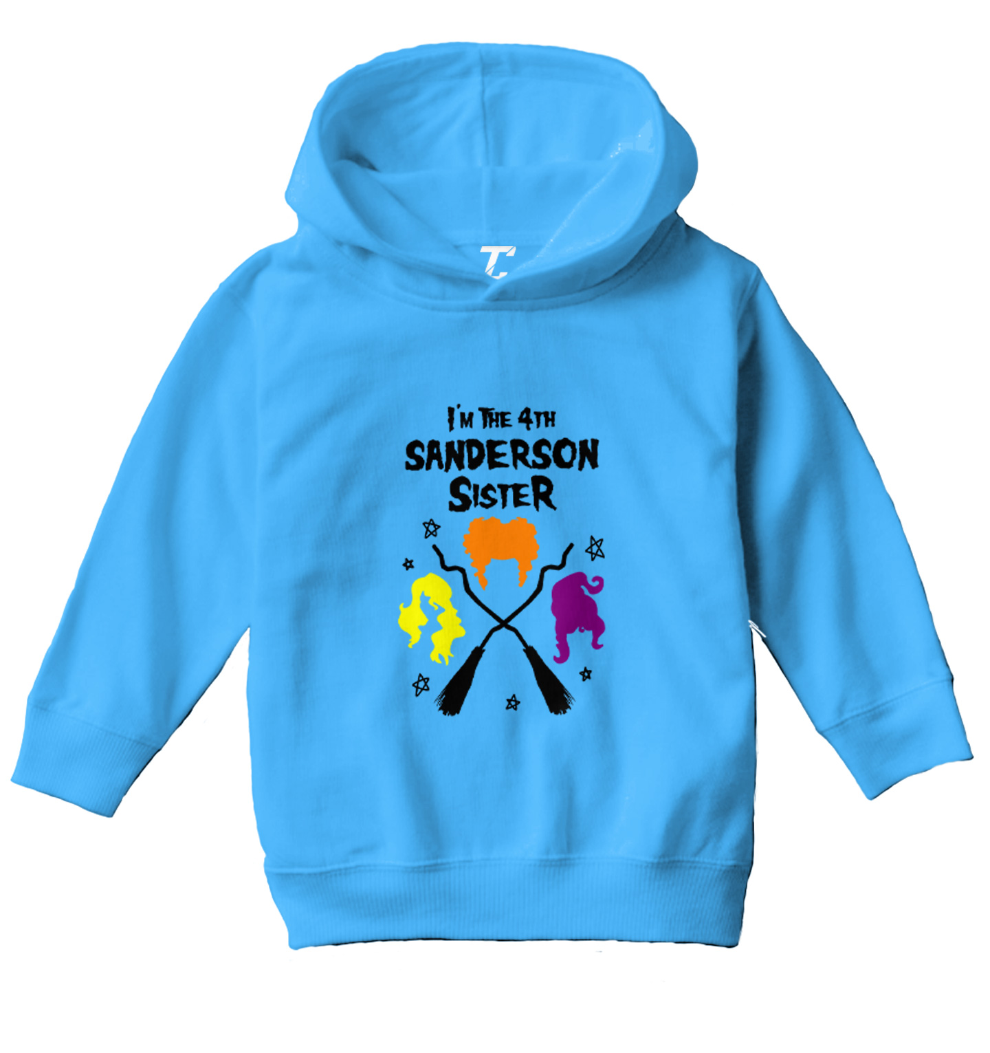 I'm The Fourth Sanderson Sister - Movie Halloween Witch Toddler/Youth Hoodie - Picture 10 of 10