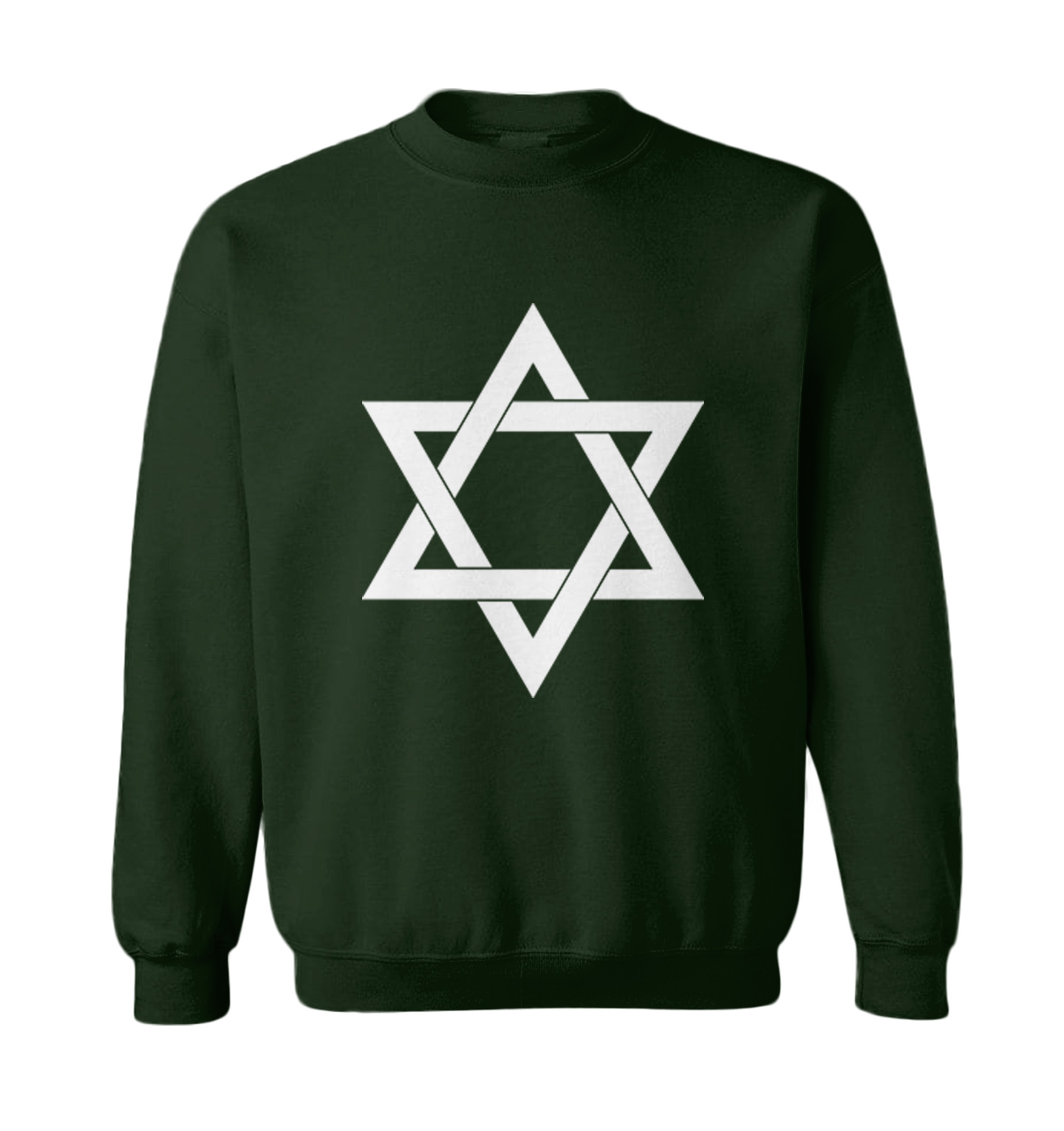 Star Of David - Jewish Judiasm Symbol Hanukkah Holiday Toddler Crewneck Sweater - Picture 3 of 8