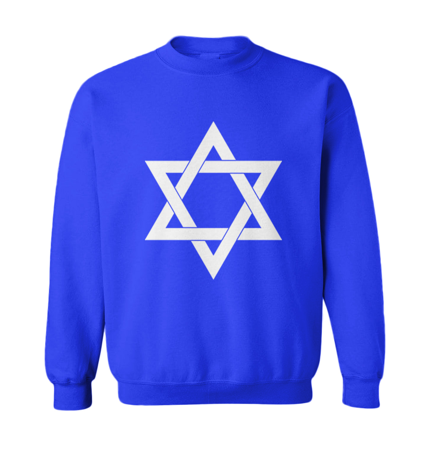 Star Of David - Jewish Judiasm Symbol Hanukkah Holiday Toddler Crewneck Sweater - Picture 8 of 8