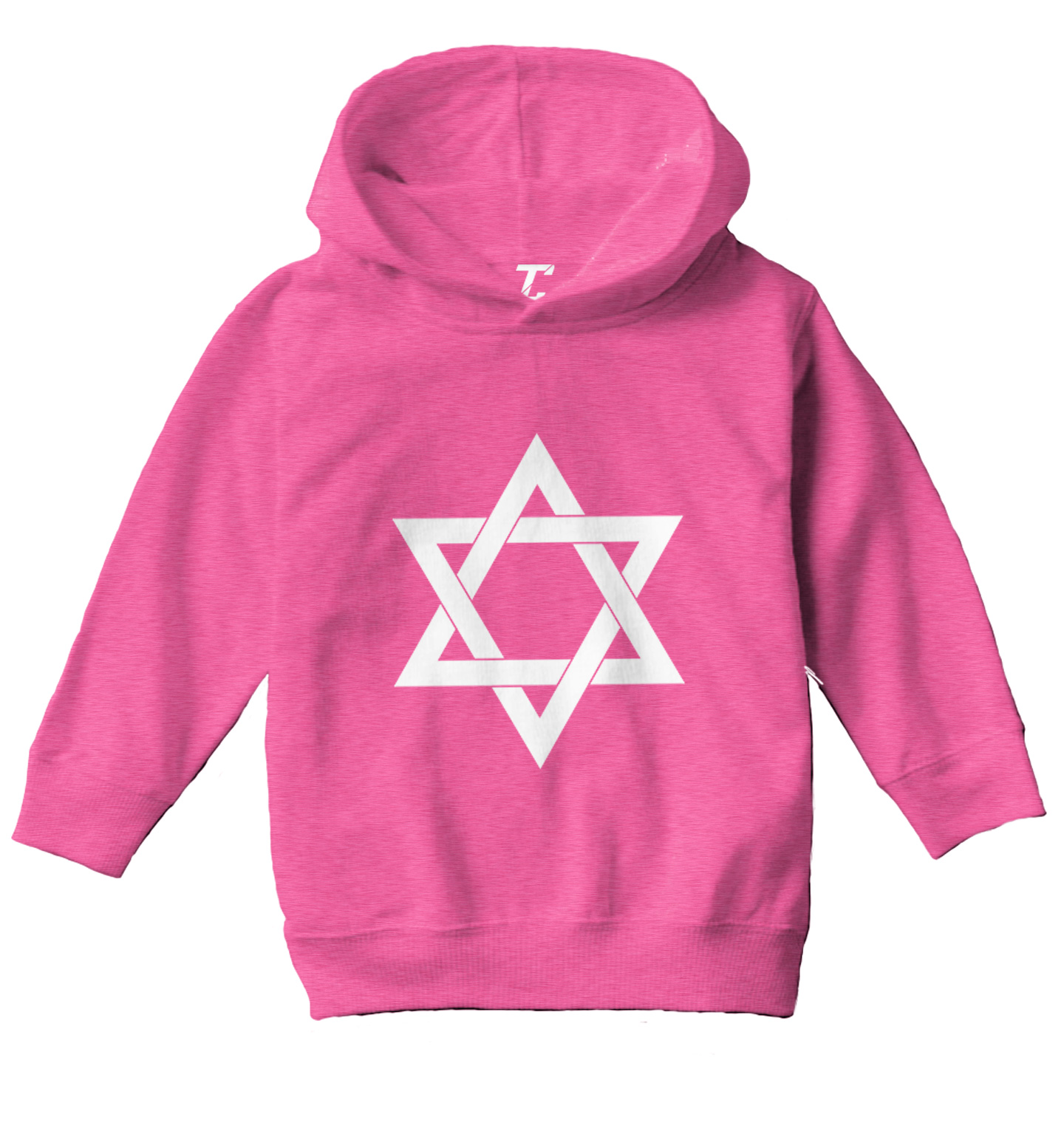 Star Of David - Jewish Judiasm Symbol Hanukkah Holiday Toddler/Youth Hoodie - Picture 4 of 12