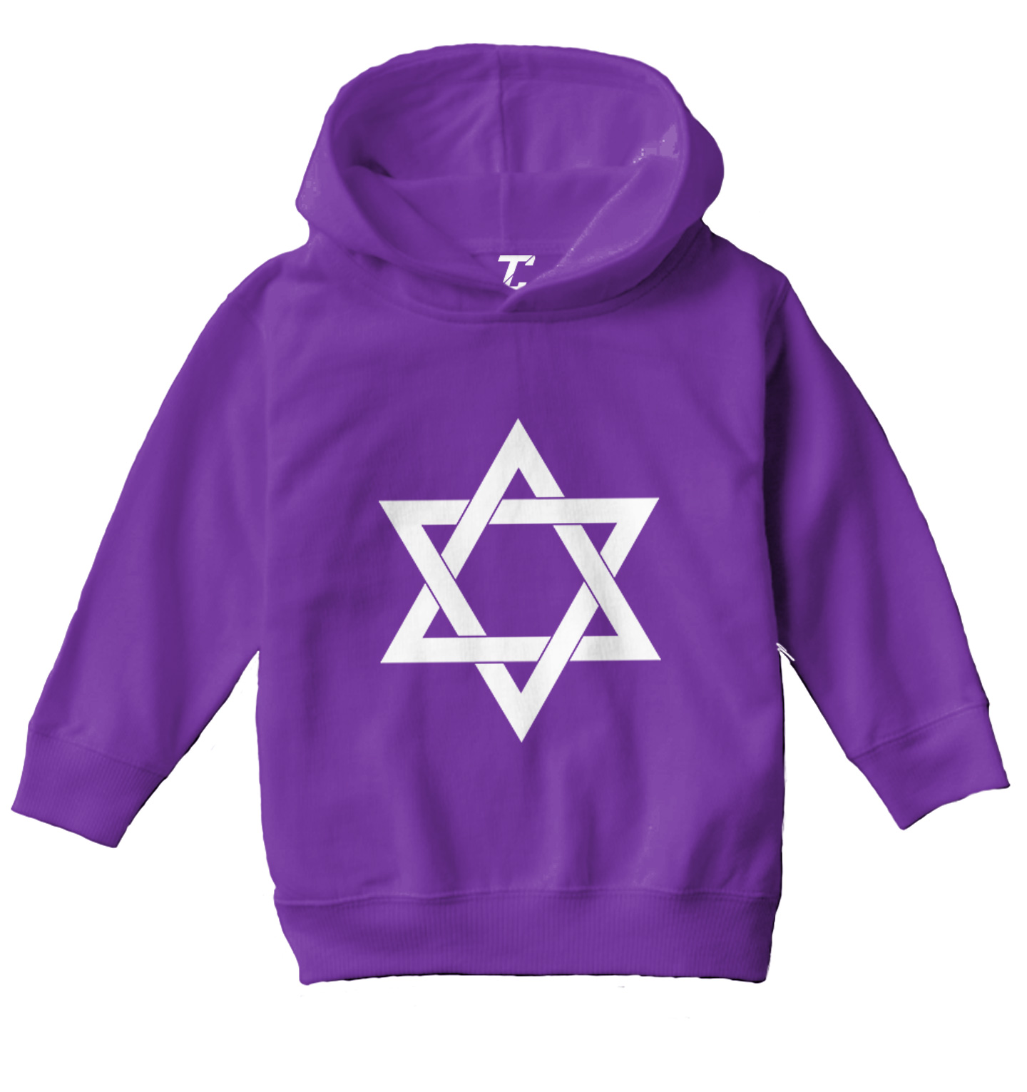 Star Of David Jewish Judiasm Symbol Hanukkah Holiday Toddler Youth Hoodie