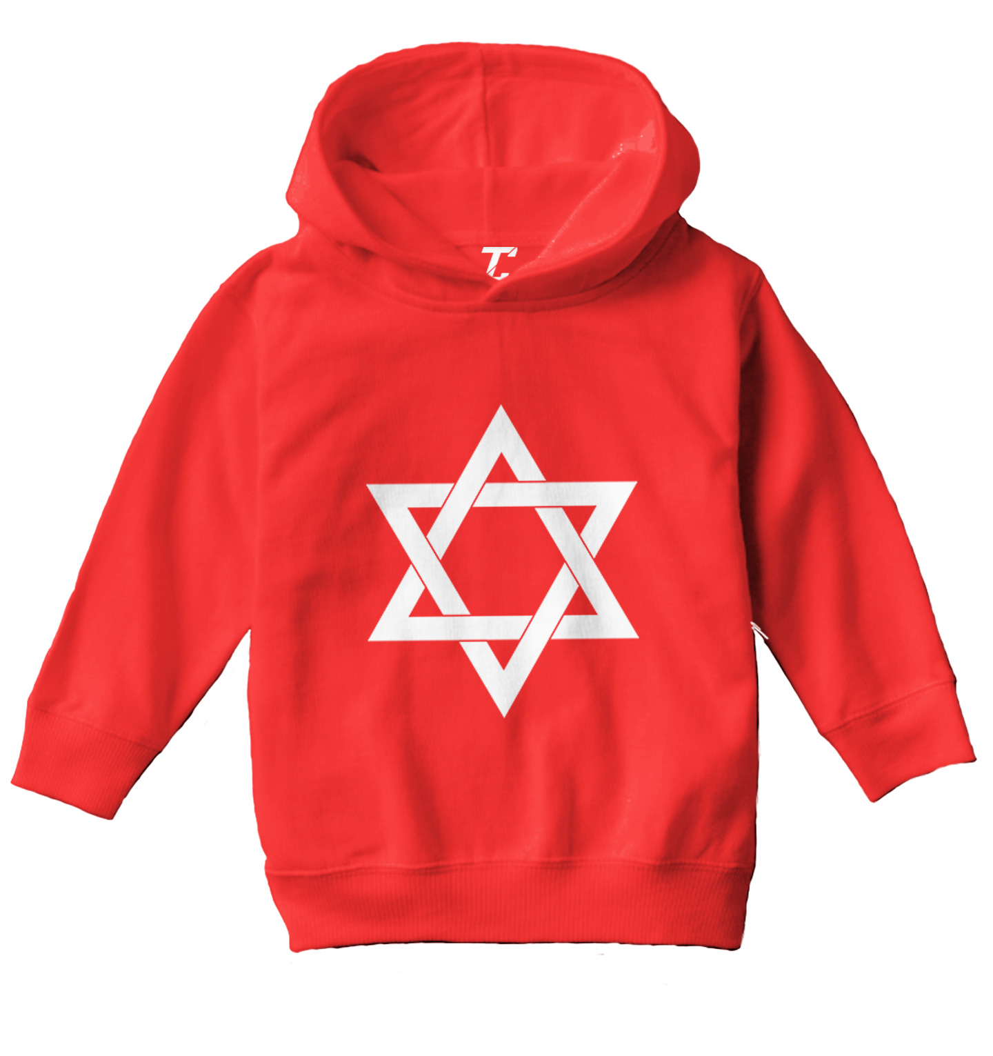 Star Of David - Jewish Judiasm Symbol Hanukkah Holiday Toddler/Youth Hoodie - Picture 10 of 12