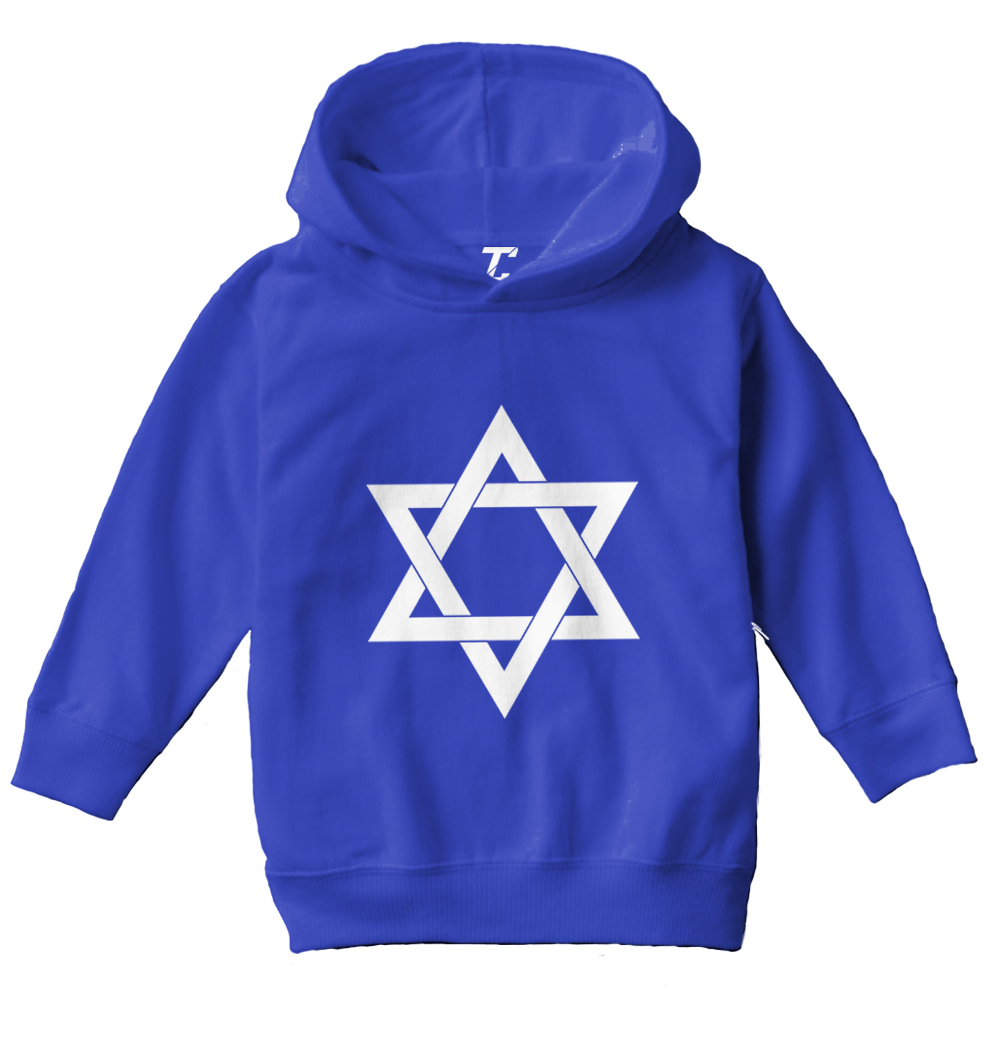 Star Of David - Jewish Judiasm Symbol Hanukkah Holiday Toddler/Youth Hoodie - Picture 11 of 12