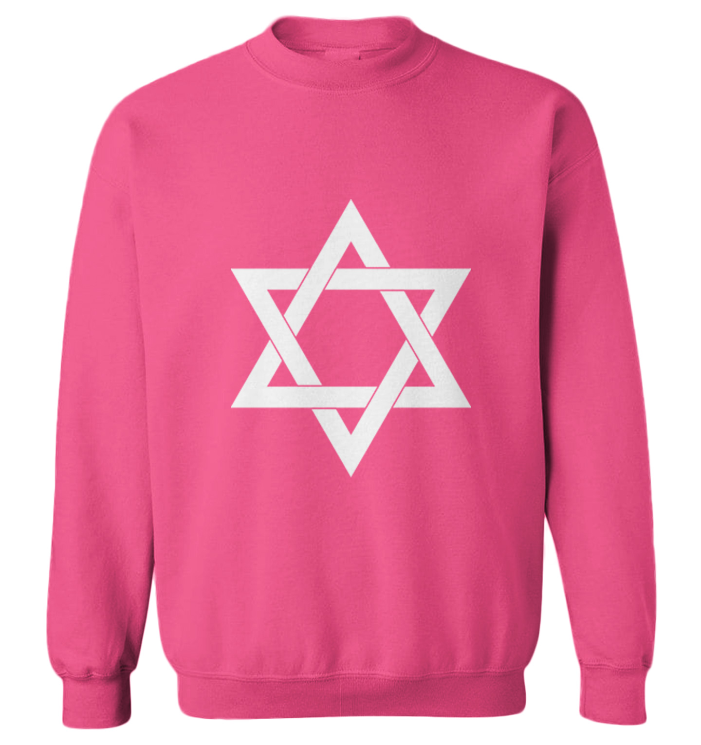 Star Of David - Jewish Judiasm Symbol Hanukkah Holiday Toddler Crewneck Sweater - Picture 6 of 8