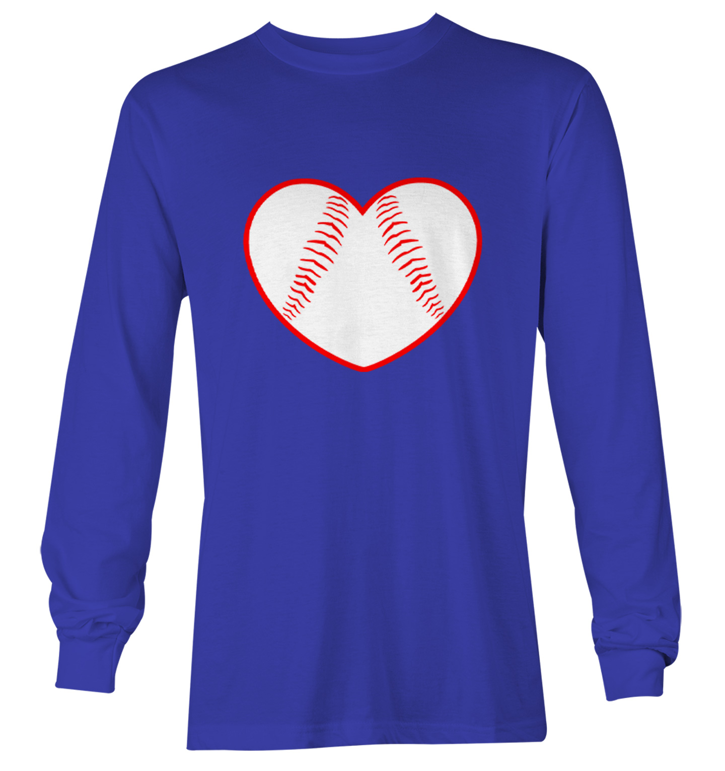 Baseball Heart - Love Sports Fan Seams Valentine's Day Youth T-Shirt - Picture 20 of 20