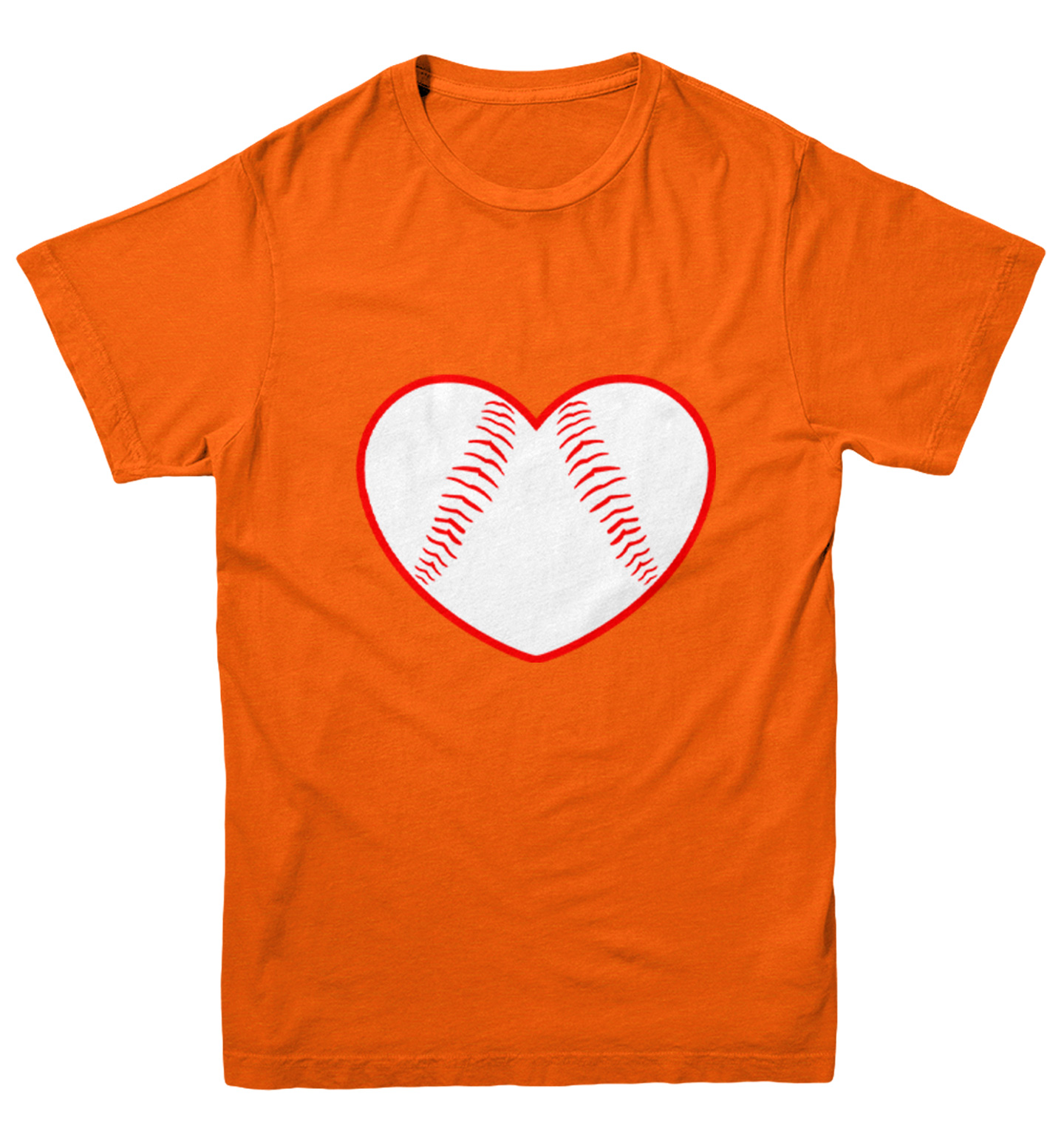 Baseball Heart - Love Sports Fan Seams Valentine's Day Youth T-Shirt - Picture 8 of 20