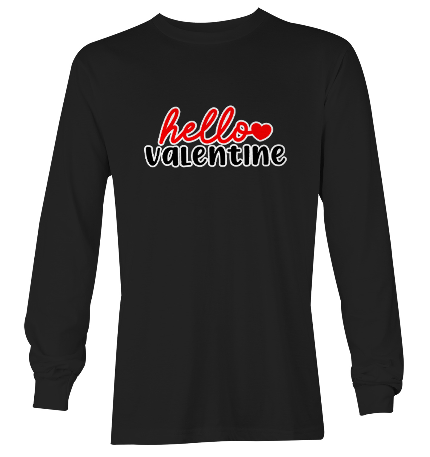 Hello Valentine - Valentine's Day Heart Love Adorable Youth T-Shirt - Picture 13 of 20