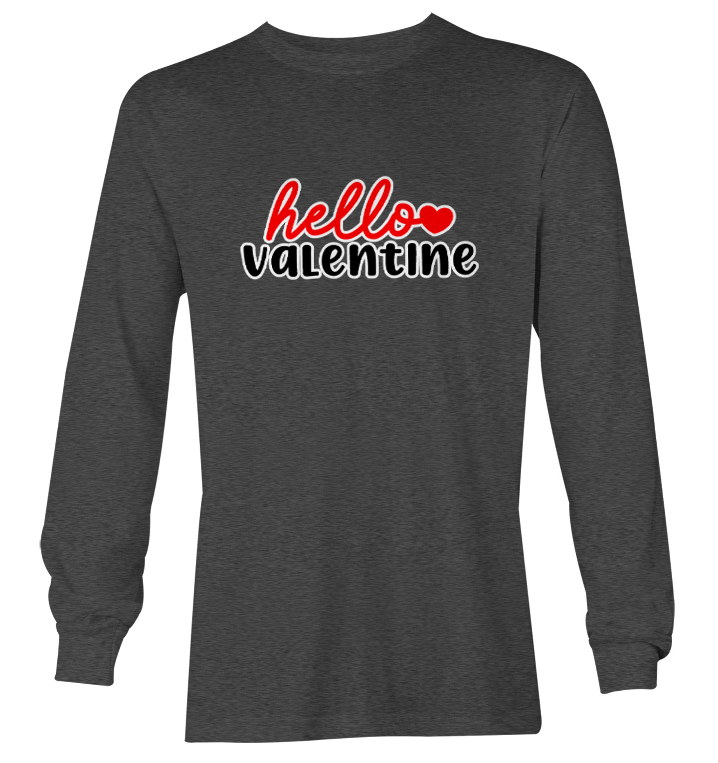 Hello Valentine - Valentine's Day Heart Love Adorable Youth T-Shirt - Picture 14 of 20