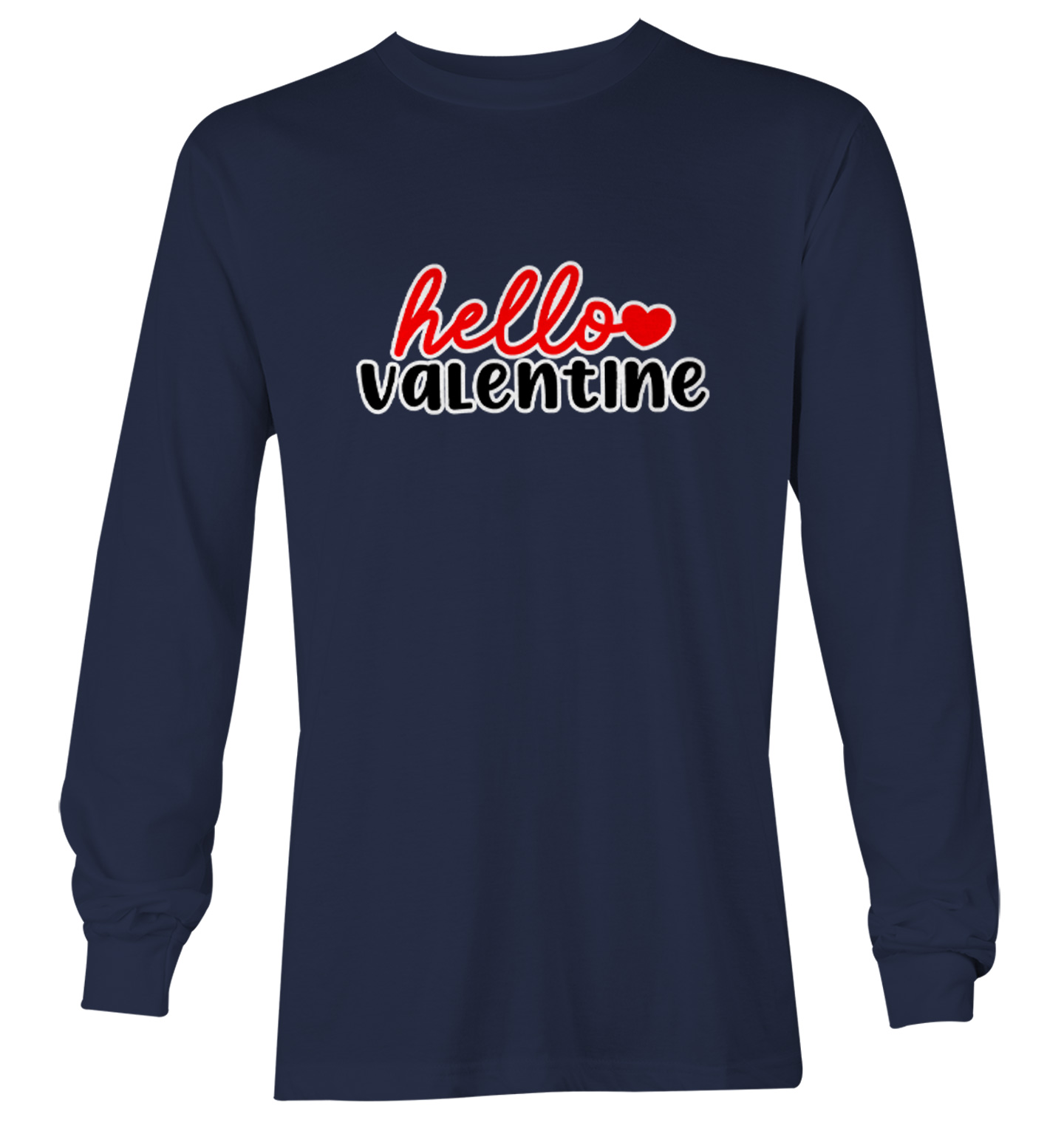 Hello Valentine - Valentine's Day Heart Love Adorable Youth T-Shirt - Picture 17 of 20
