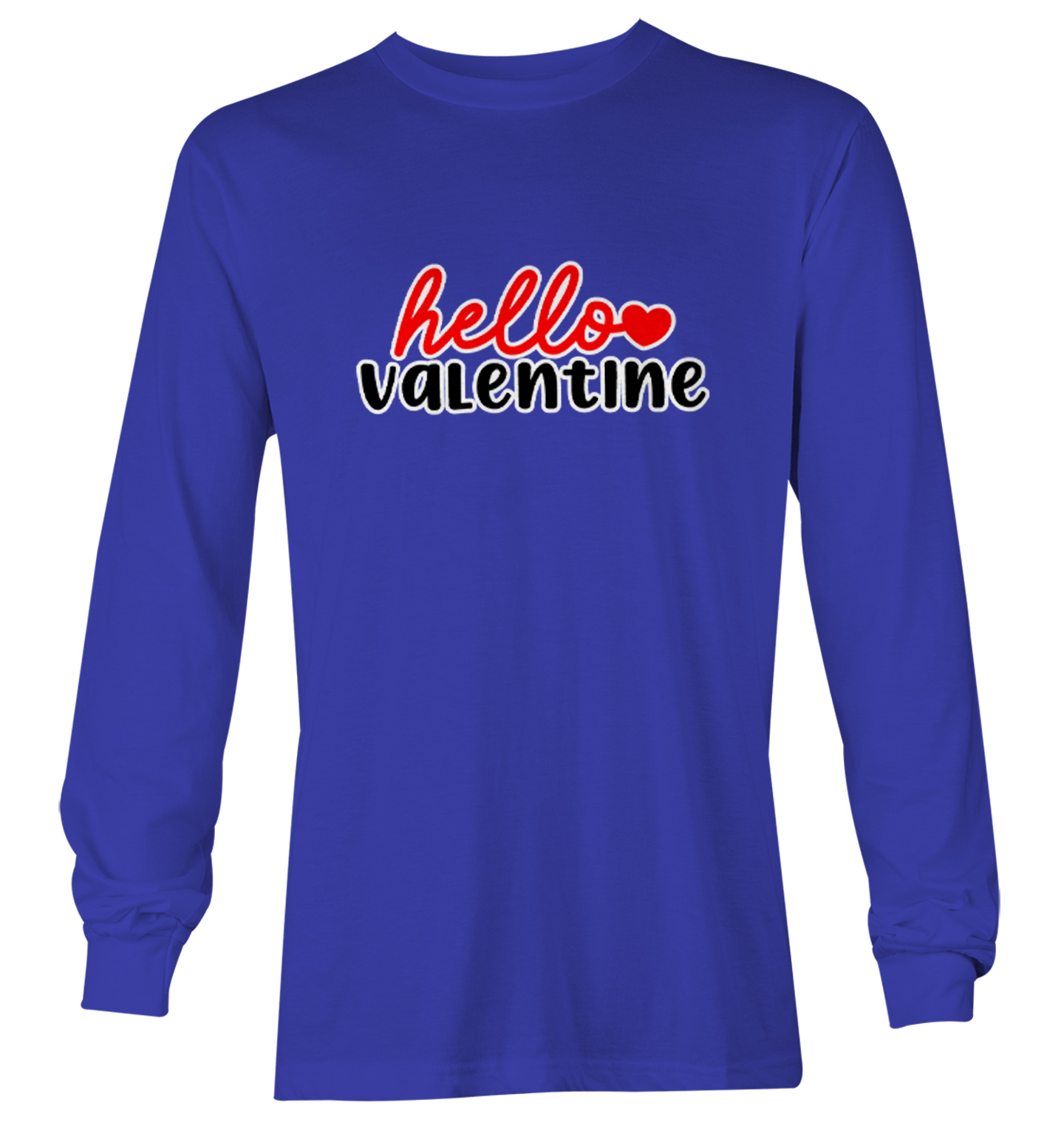 Hello Valentine - Valentine's Day Heart Love Adorable Youth T-Shirt - Picture 20 of 20