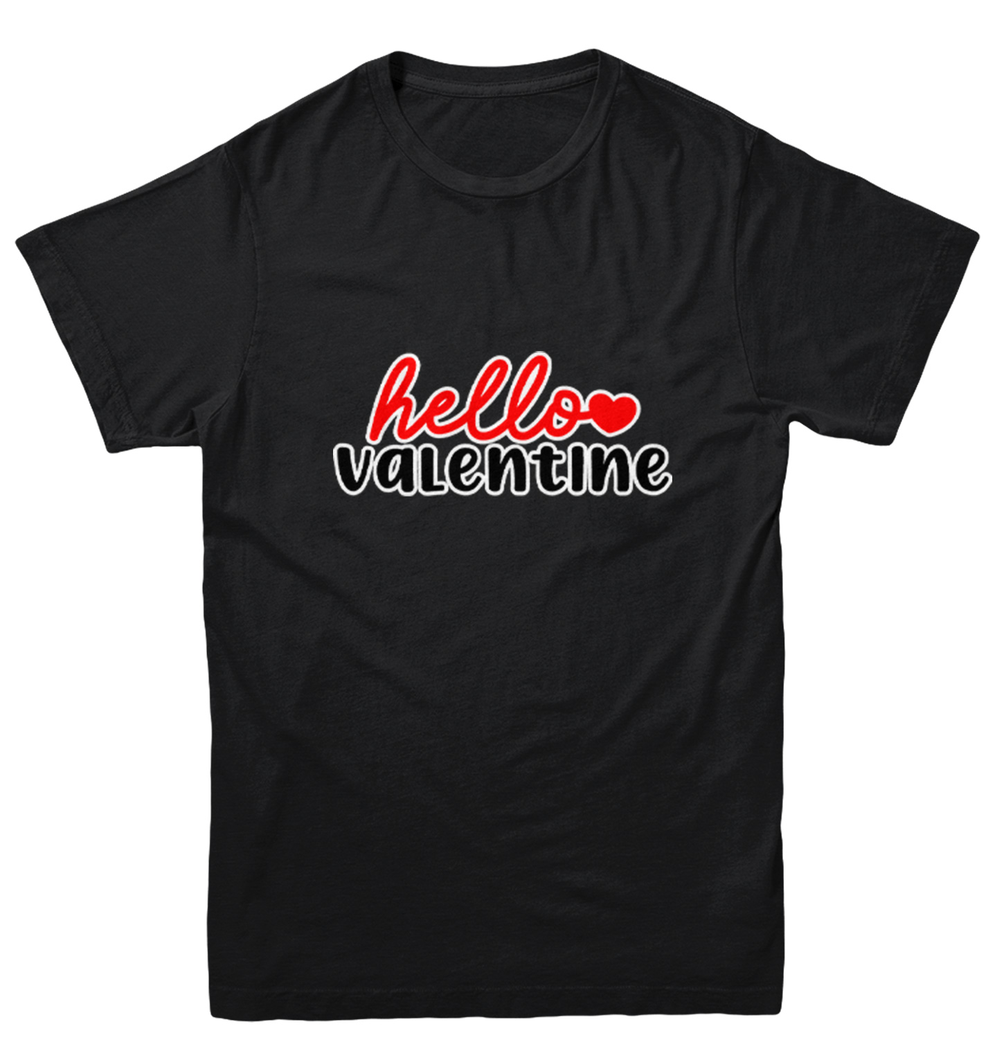 Hello Valentine - Valentine's Day Heart Love Adorable Youth T-Shirt - Picture 2 of 20