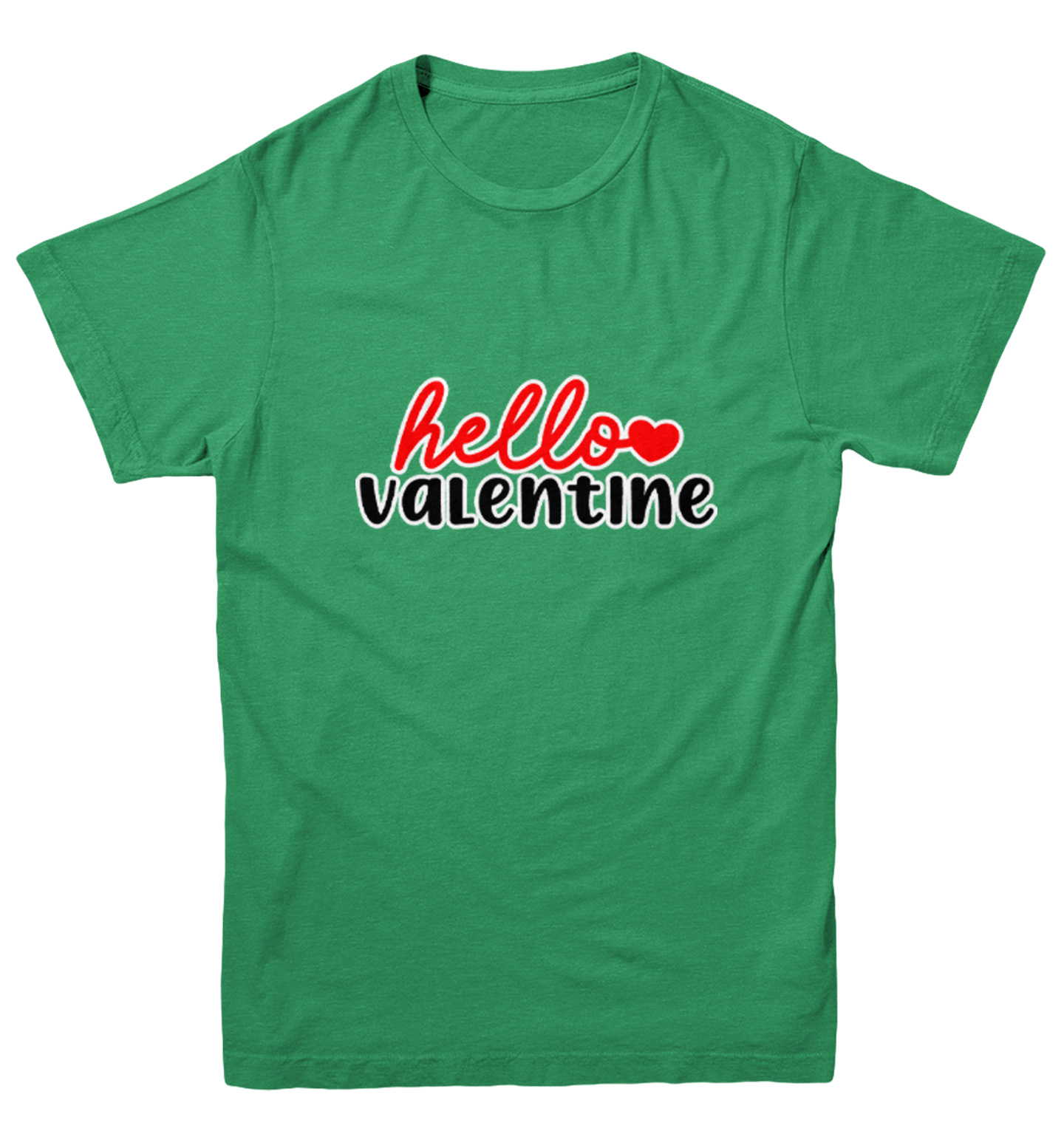 Hello Valentine - Valentine's Day Heart Love Adorable Youth T-Shirt - Picture 4 of 20