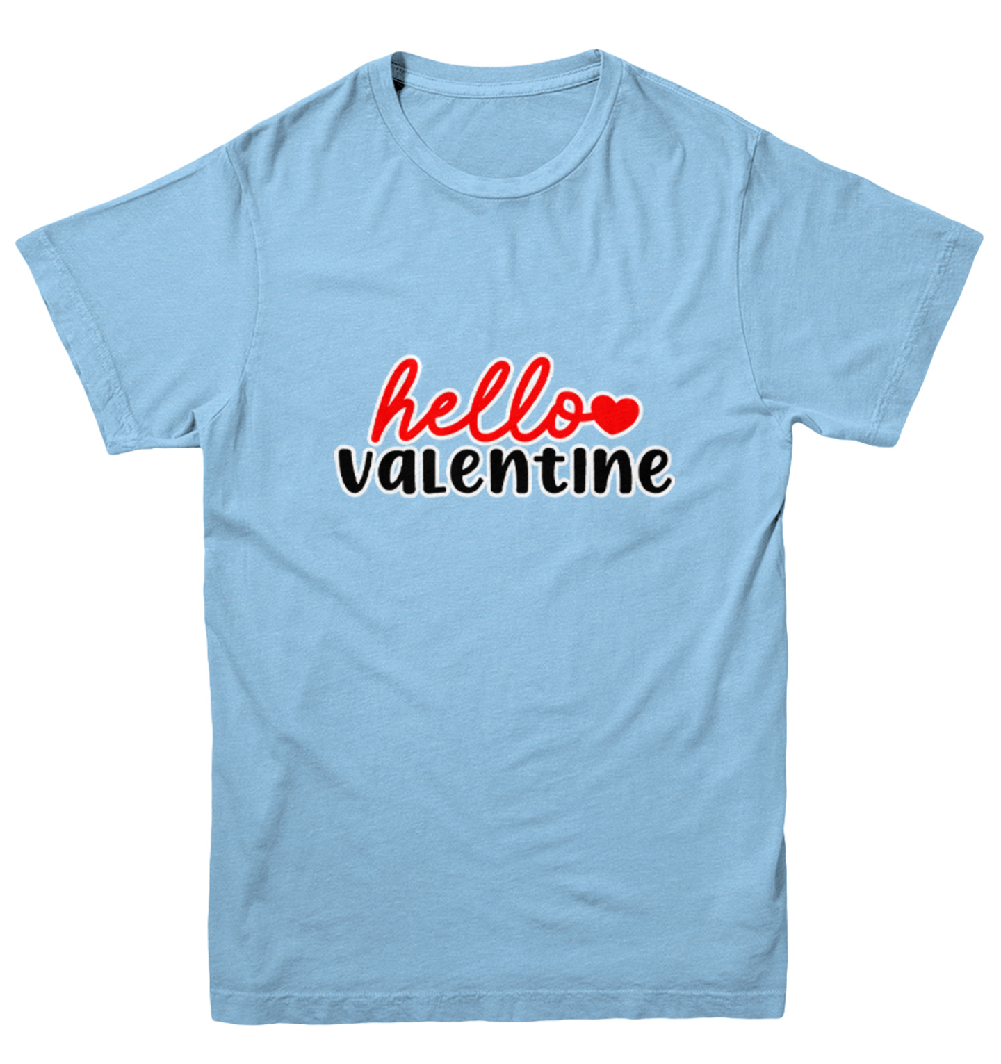 Hello Valentine - Valentine's Day Heart Love Adorable Youth T-Shirt - Picture 5 of 20